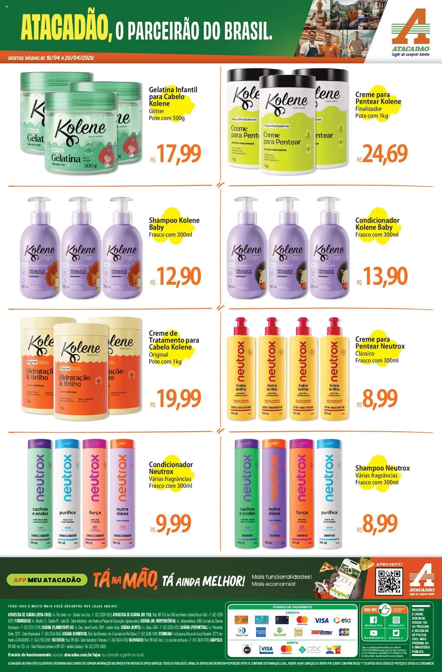 Atacadão folheto a partir de 16/04/2026 Atacadão ofertas - GO (2026-04-16 - 2026-04-26)