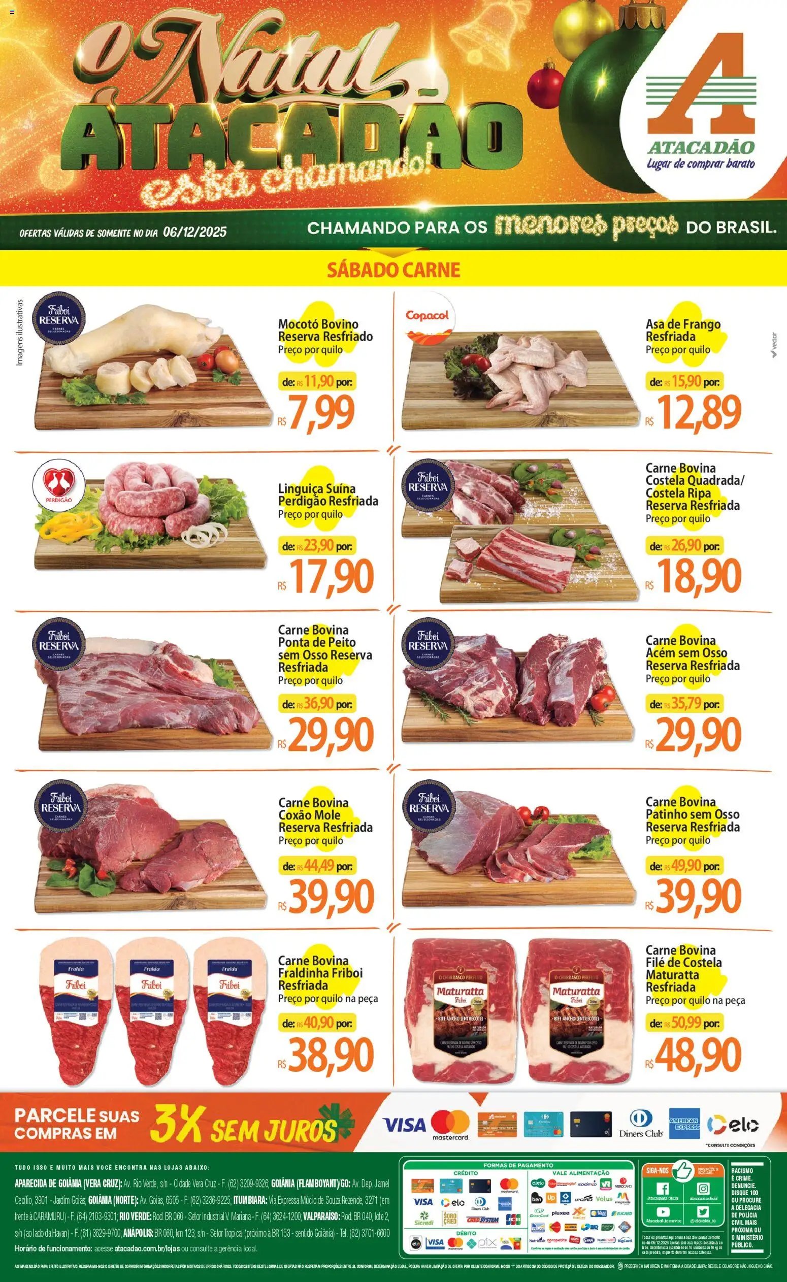 Atacadão folheto a partir de 06/12/2025 Ofertas - GO (2025-12-06 - 2025-12-06)