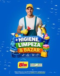 Big Supermercados folheto a partir de 22/05/2026 Big Supermercados ofertas limpeza, higiene, bazar e perfumaria (2026-05-22 - 2026-06-01)