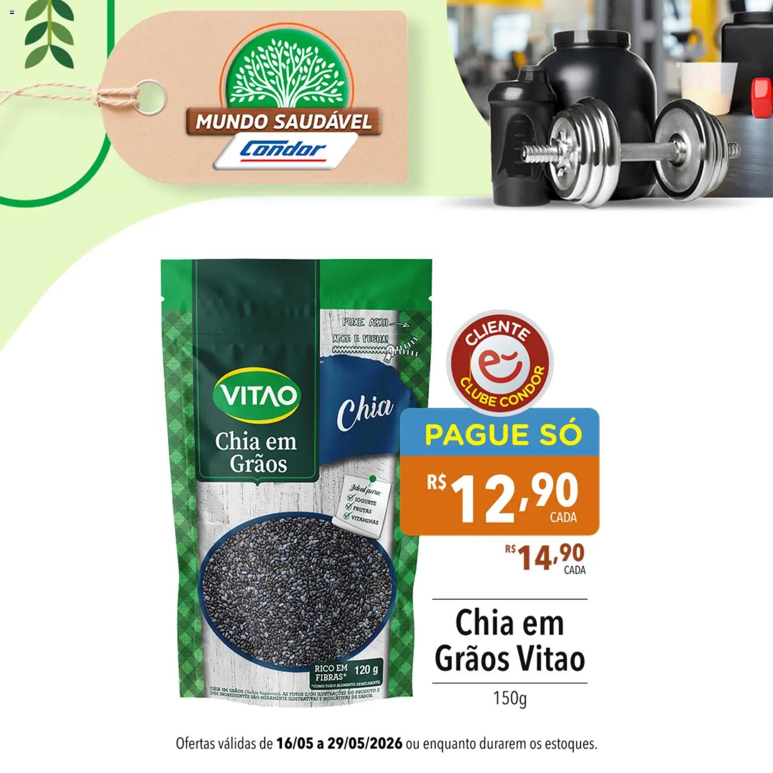 Supermercados Condor folheto a partir de 16/05/2026 Supermercados Condor - Ofertas da semana (2026-05-16 - 2026-05-29)