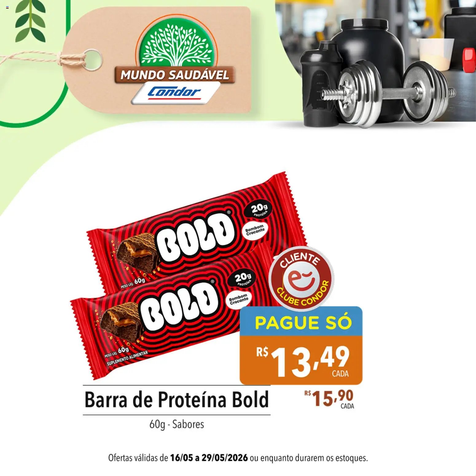 Supermercados Condor folheto a partir de 16/05/2026 Supermercados Condor - Ofertas da semana (2026-05-16 - 2026-05-29)