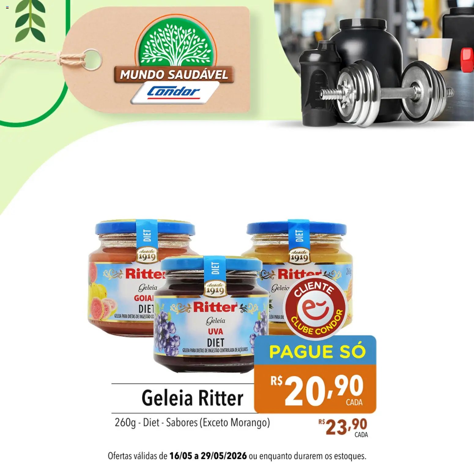 Supermercados Condor folheto a partir de 16/05/2026 Supermercados Condor - Ofertas da semana (2026-05-16 - 2026-05-29)