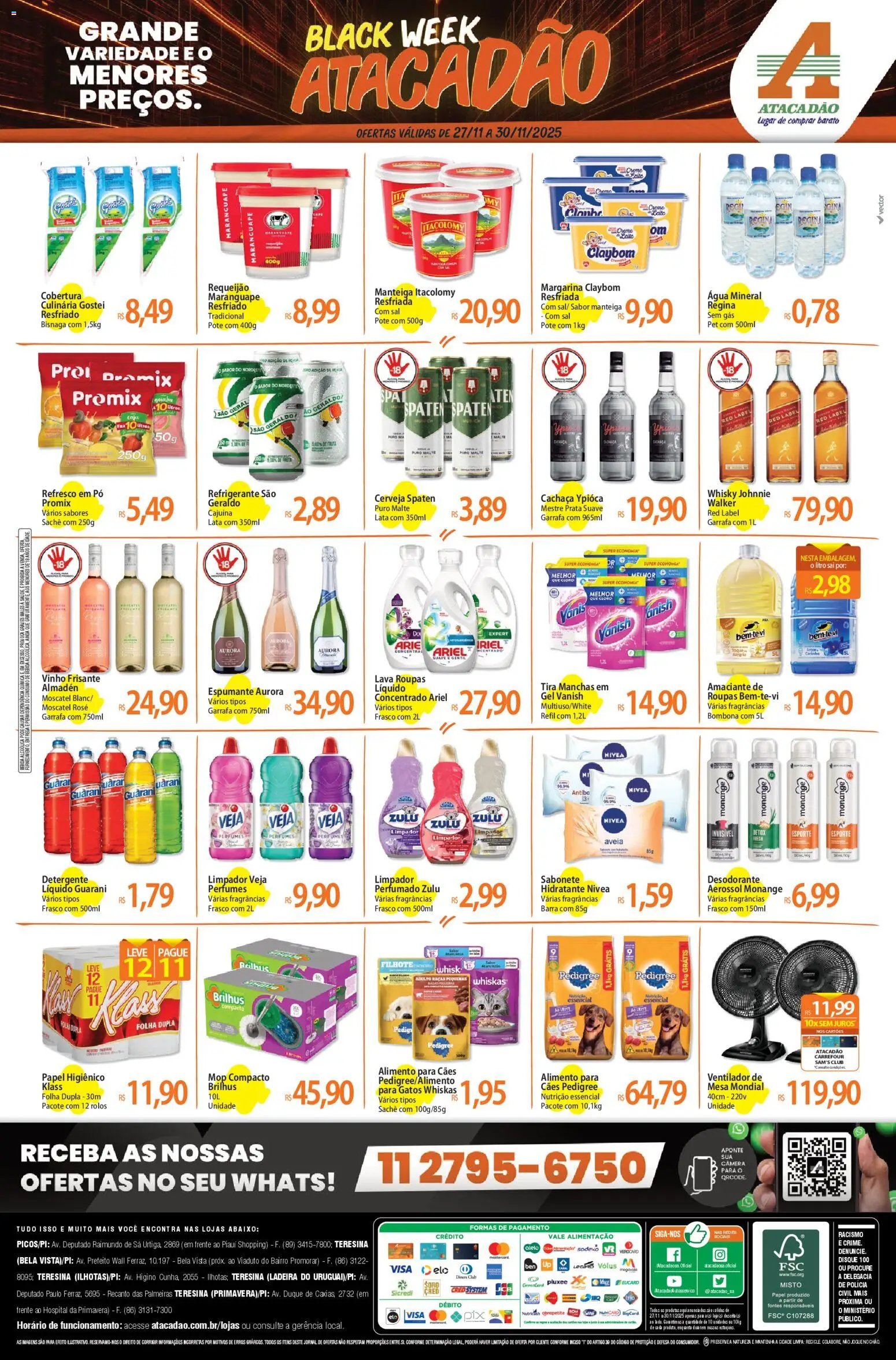 Atacadão folheto a partir de 27/11/2025 Ofertas - PI (2025-11-27 - 2025-11-30)