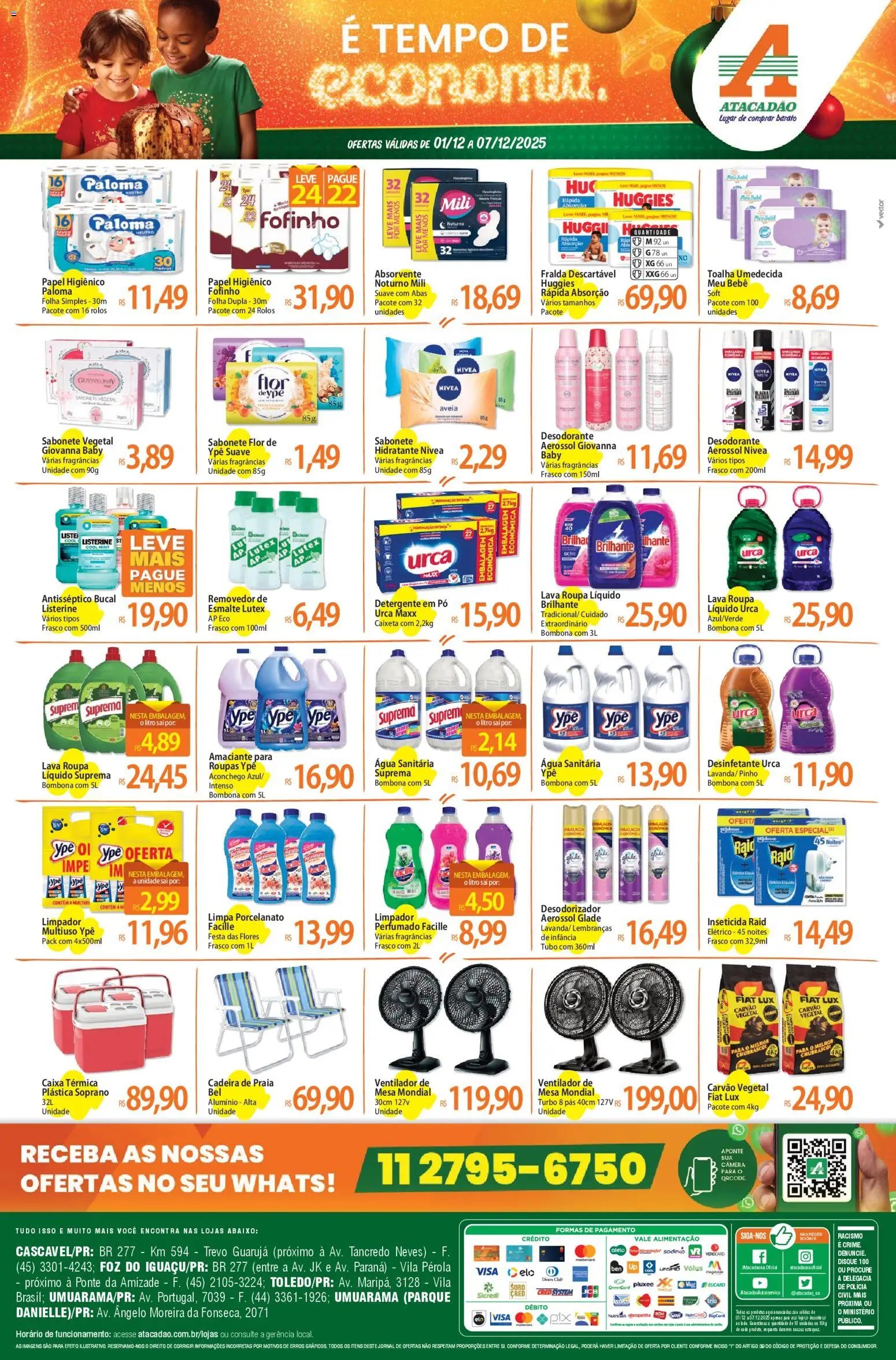 Atacadão folheto a partir de 01/12/2025 Ofertas - PR (2025-12-01 - 2025-12-07)