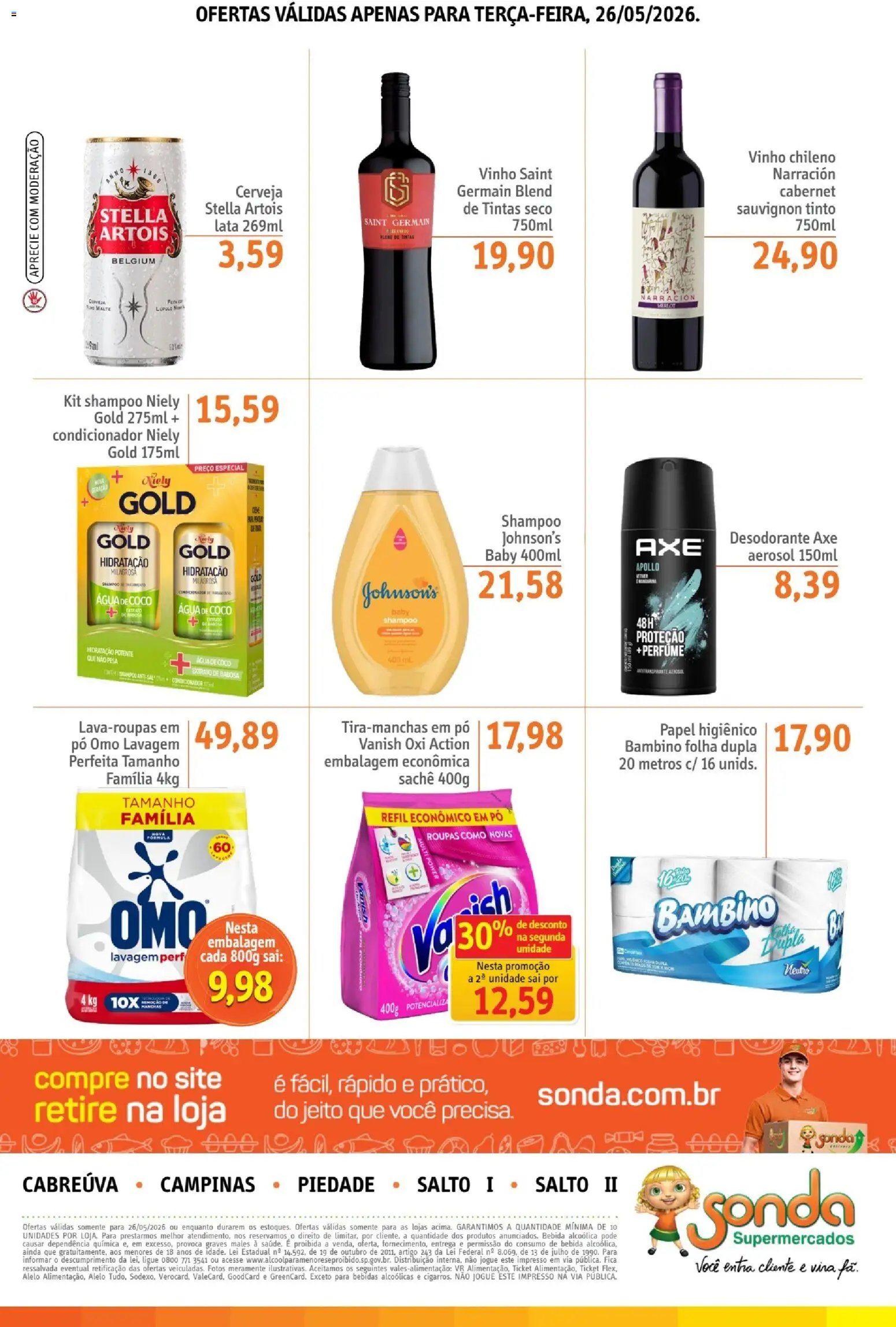 Sonda folheto a partir de 26/05/2026 Sonda ofertas Terça Imbativel (2026-05-26 - 2027-05-26)