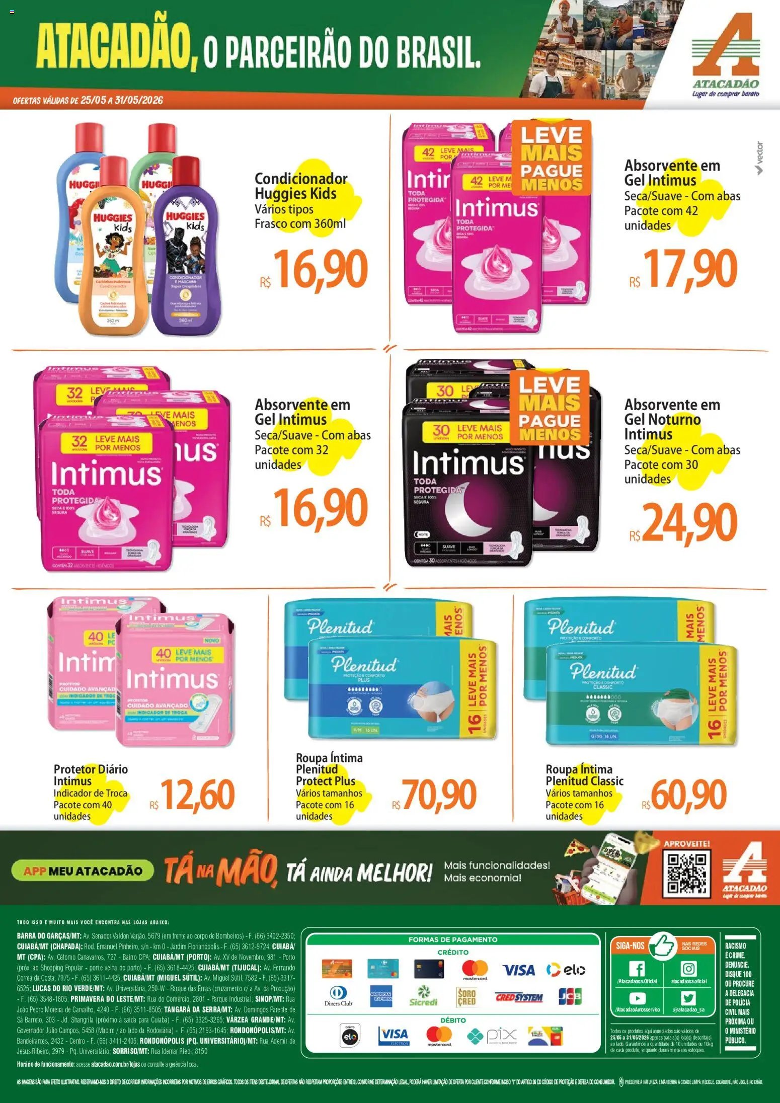 Atacadão folheto a partir de 25/05/2026 Atacadão ofertas - MT (2026-05-25 - 2026-05-31)