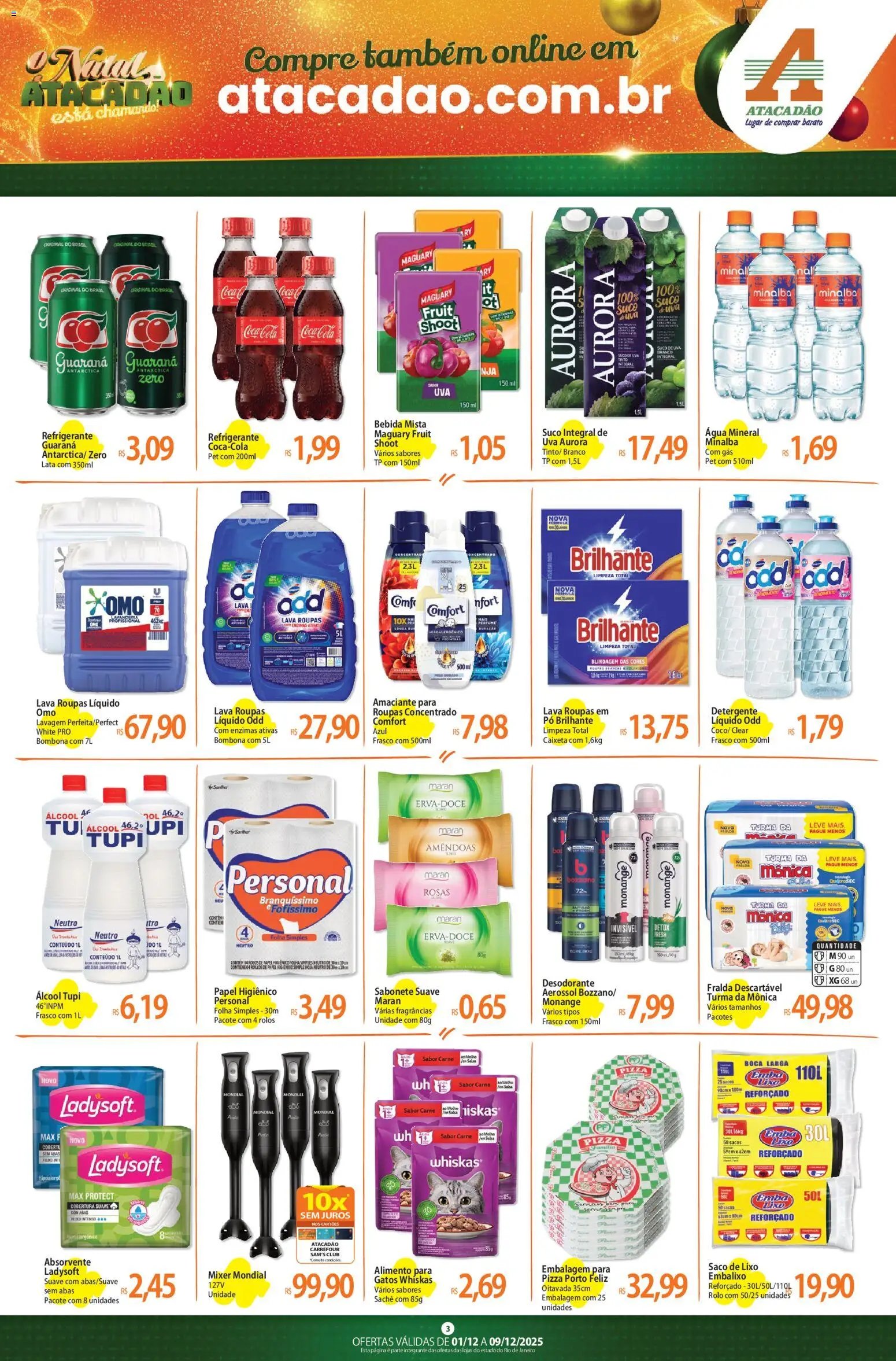 Atacadão folheto a partir de 01/12/2025 Ofertas - RJ (2025-12-01 - 2025-12-09)