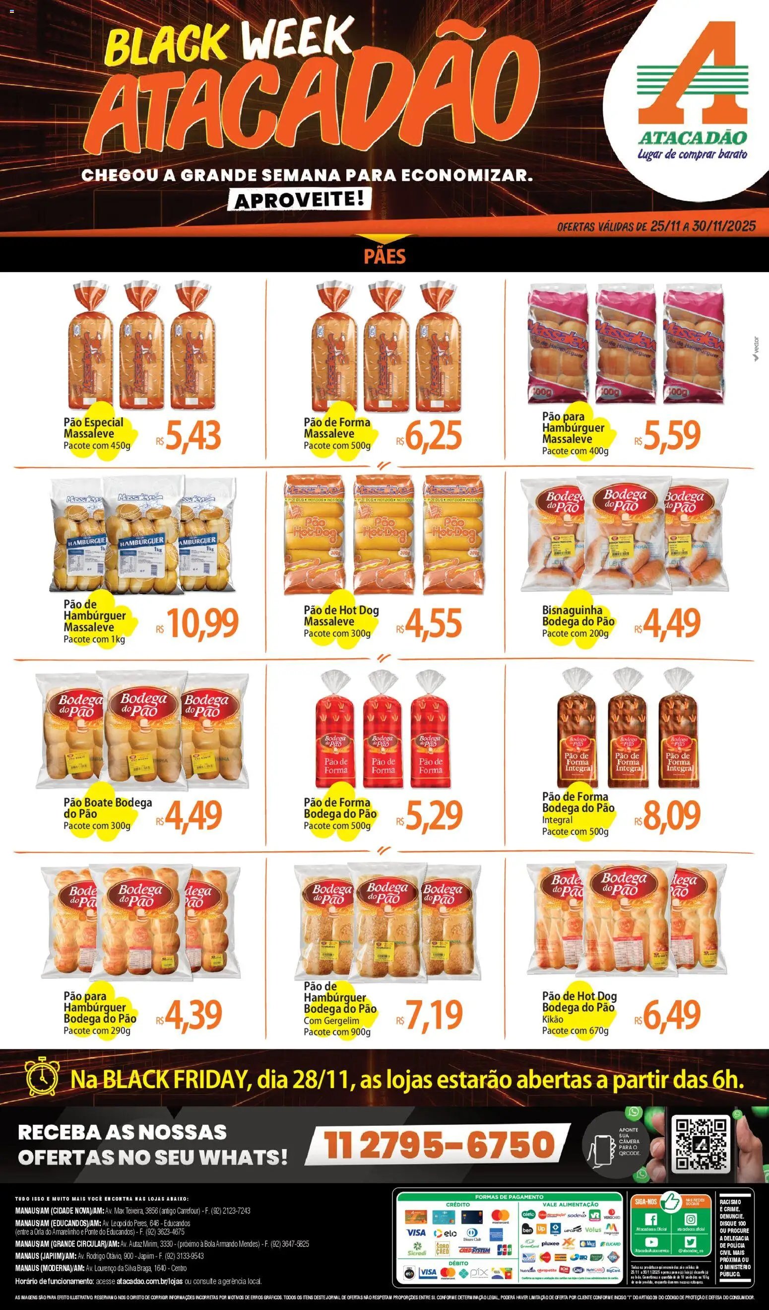 Atacadão folheto a partir de 25/11/2025 Ofertas - AM (2025-11-25 - 2025-11-30)