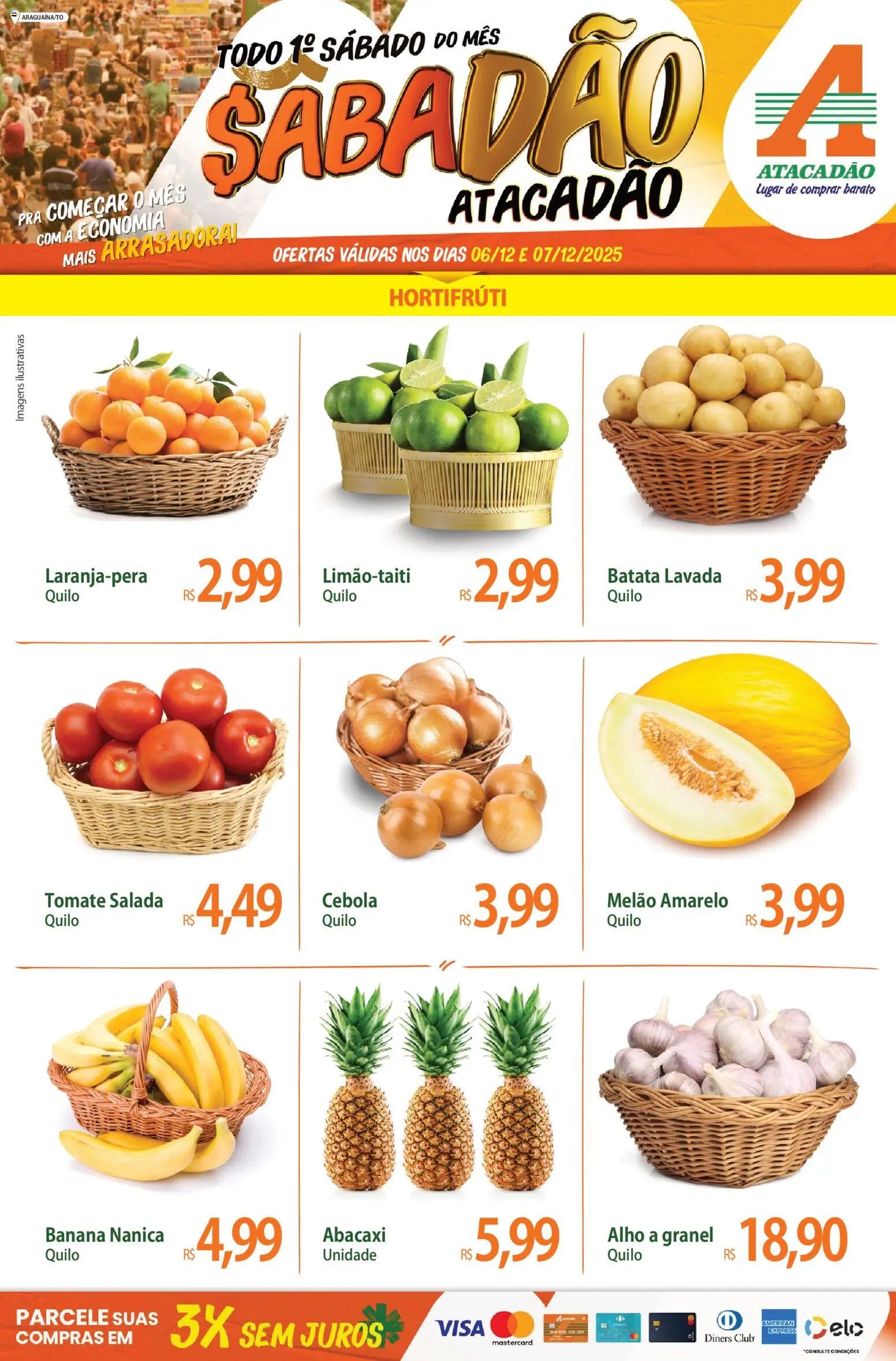 Atacadão folheto a partir de 06/12/2025 Ofertas - TO (2025-12-06 - 2025-12-07)