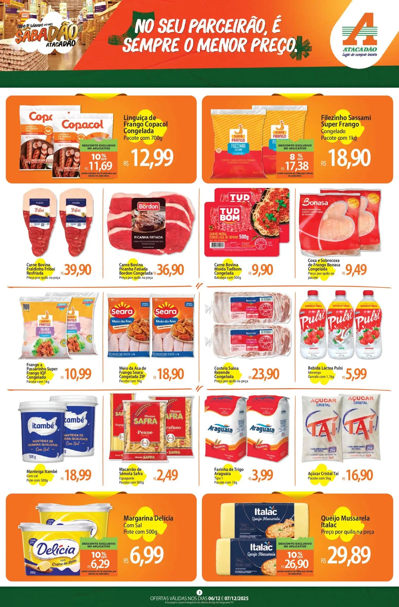 Atacadão folheto a partir de 06/12/2025 Ofertas - TO (2025-12-06 - 2025-12-07)