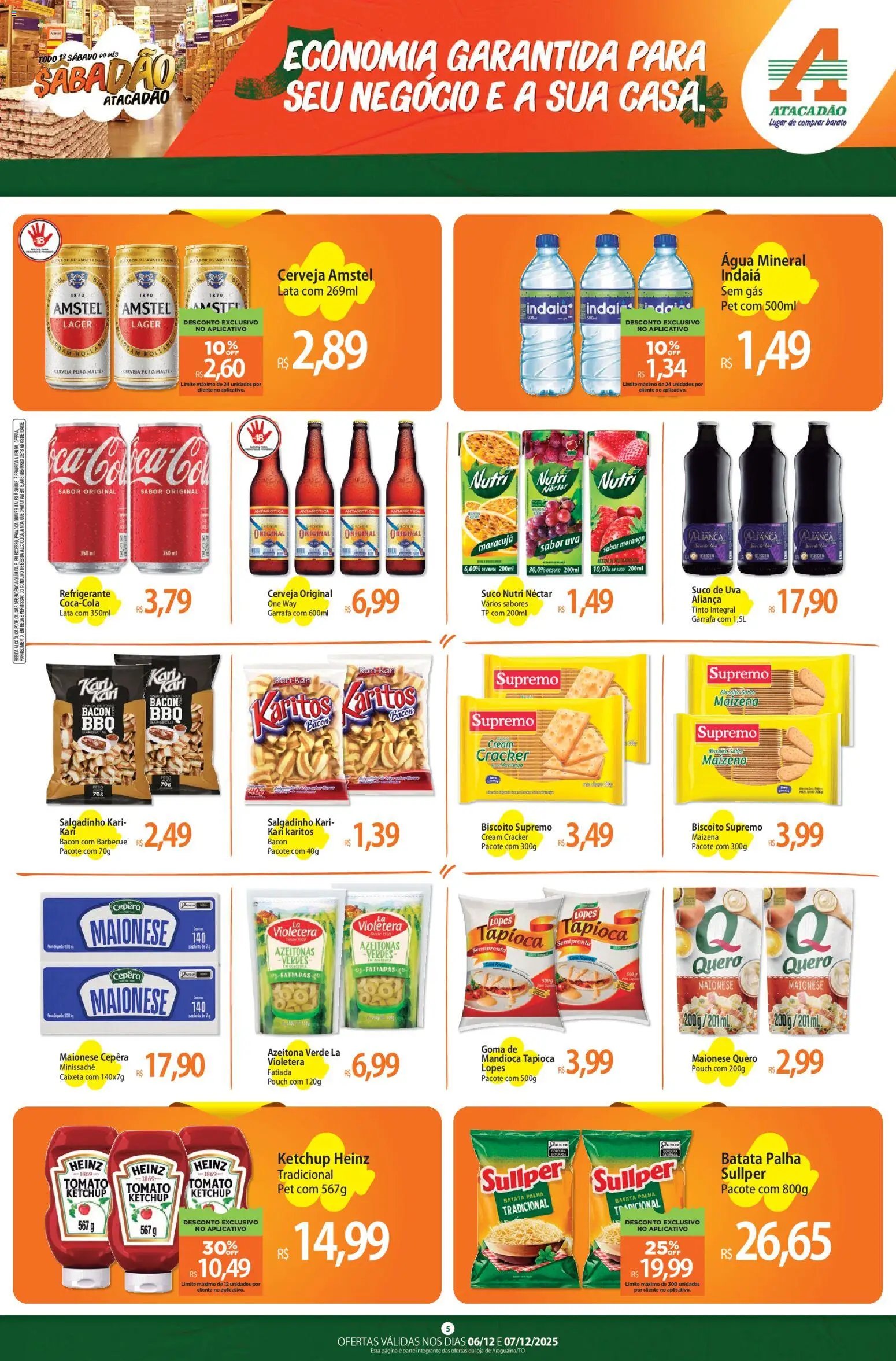 Atacadão folheto a partir de 06/12/2025 Ofertas - TO (2025-12-06 - 2025-12-07)