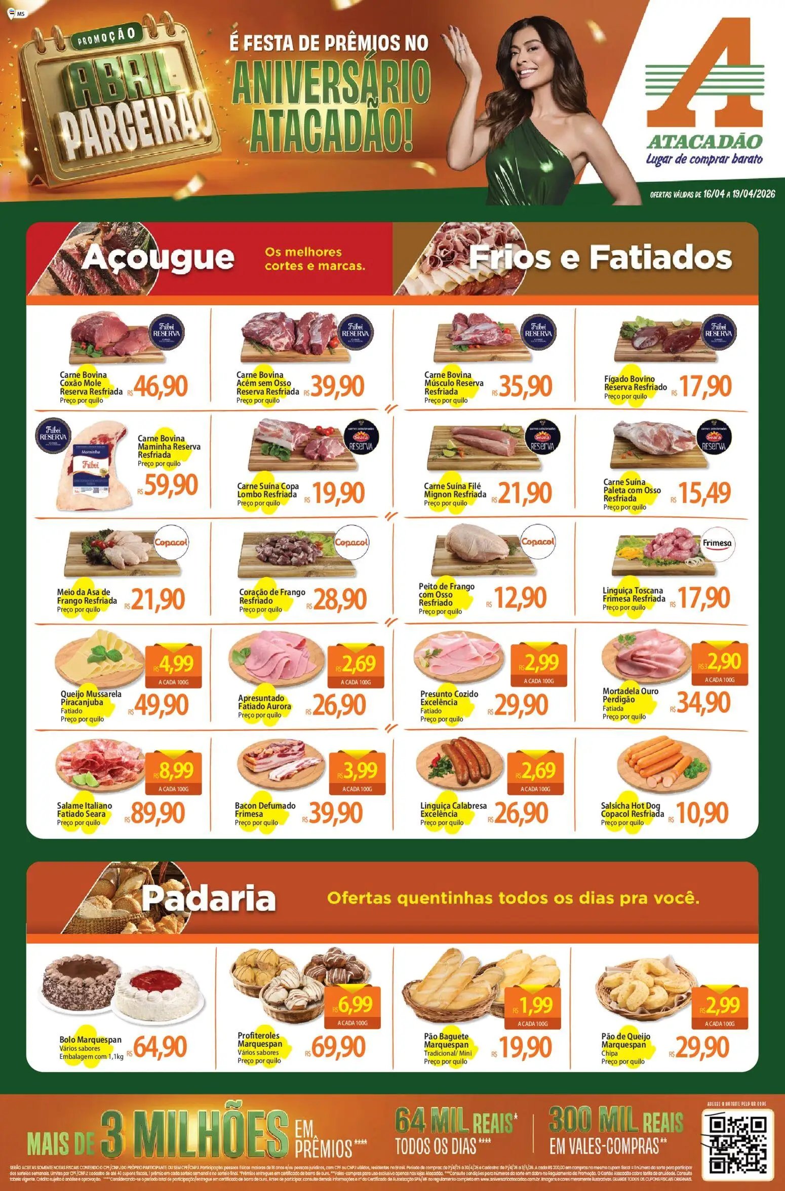 Atacadão folheto a partir de 16/04/2026 Atacadão ofertas - MS (2026-04-16 - 2026-04-19)
