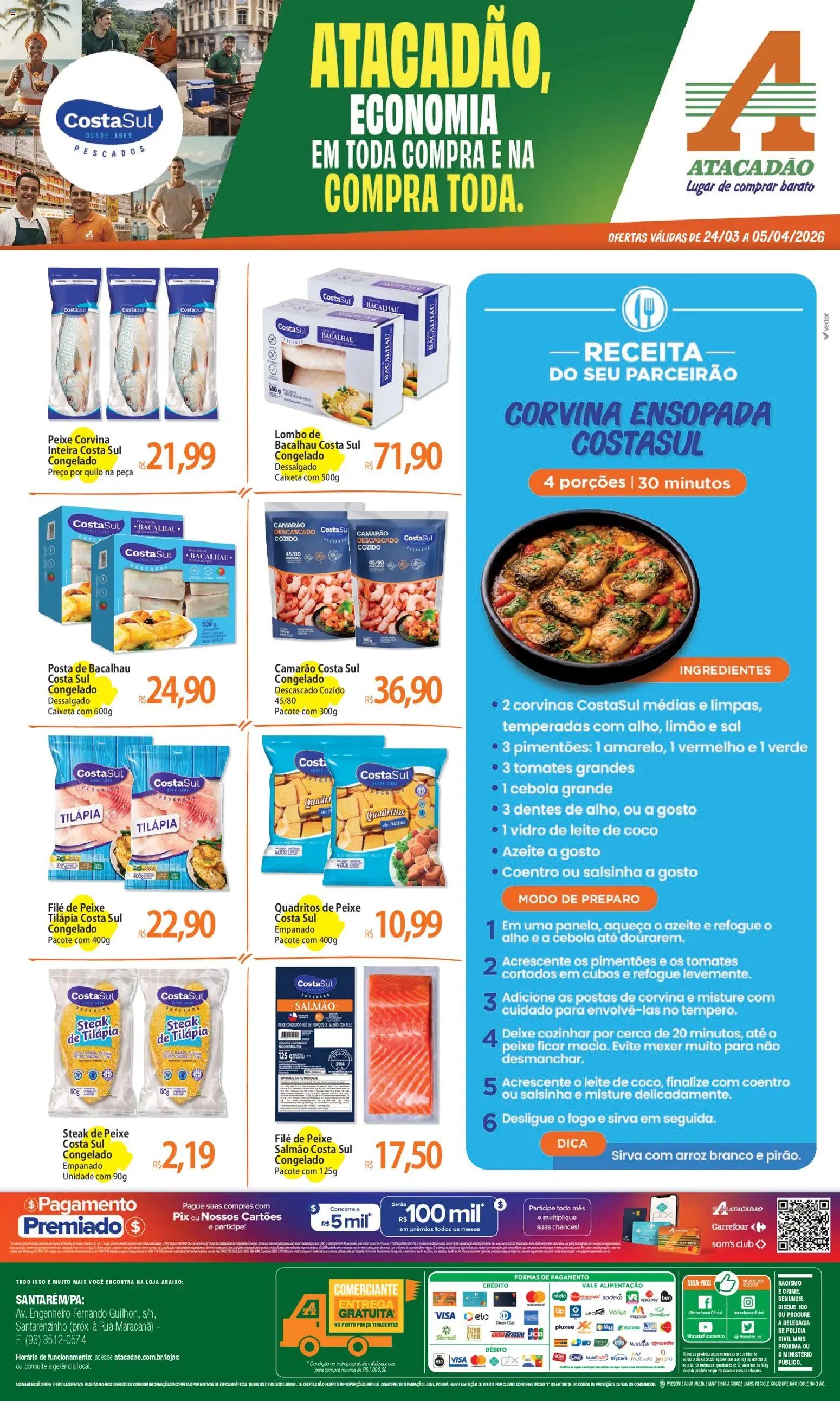 Atacadão folheto a partir de 24/03/2026 Atacadão ofertas - PA (2026-03-24 - 2026-04-05)