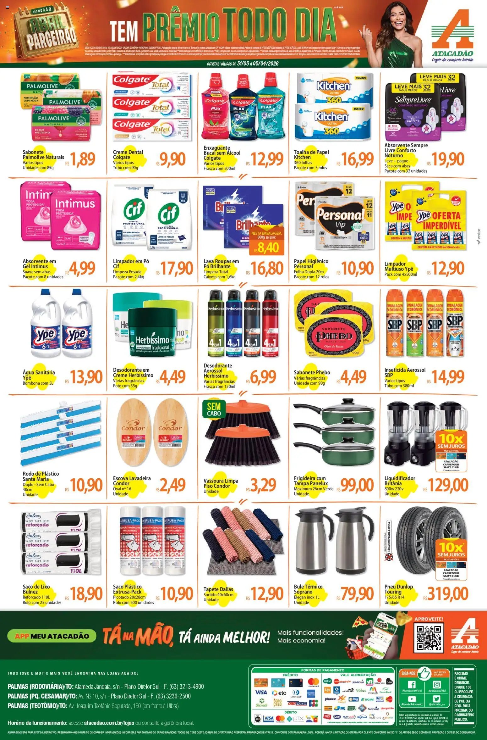 Atacadão folheto a partir de 31/03/2026 Atacadão ofertas - TO (2026-03-31 - 2026-04-05)