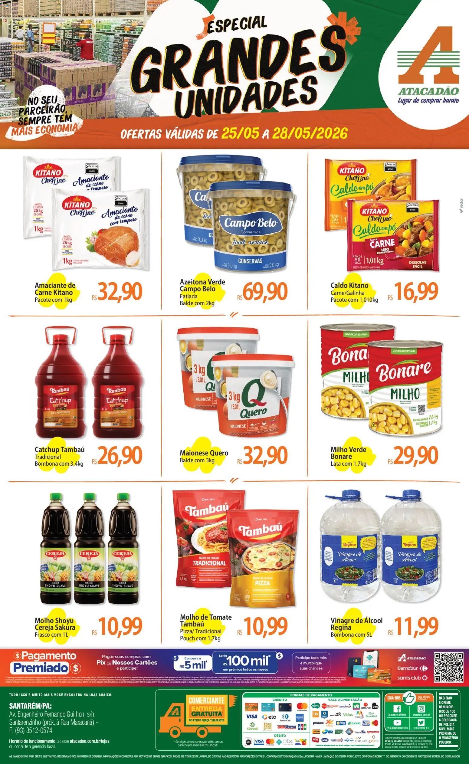 Atacadão folheto a partir de 25/05/2026 Atacadão ofertas - PA (2026-05-25 - 2026-05-28)