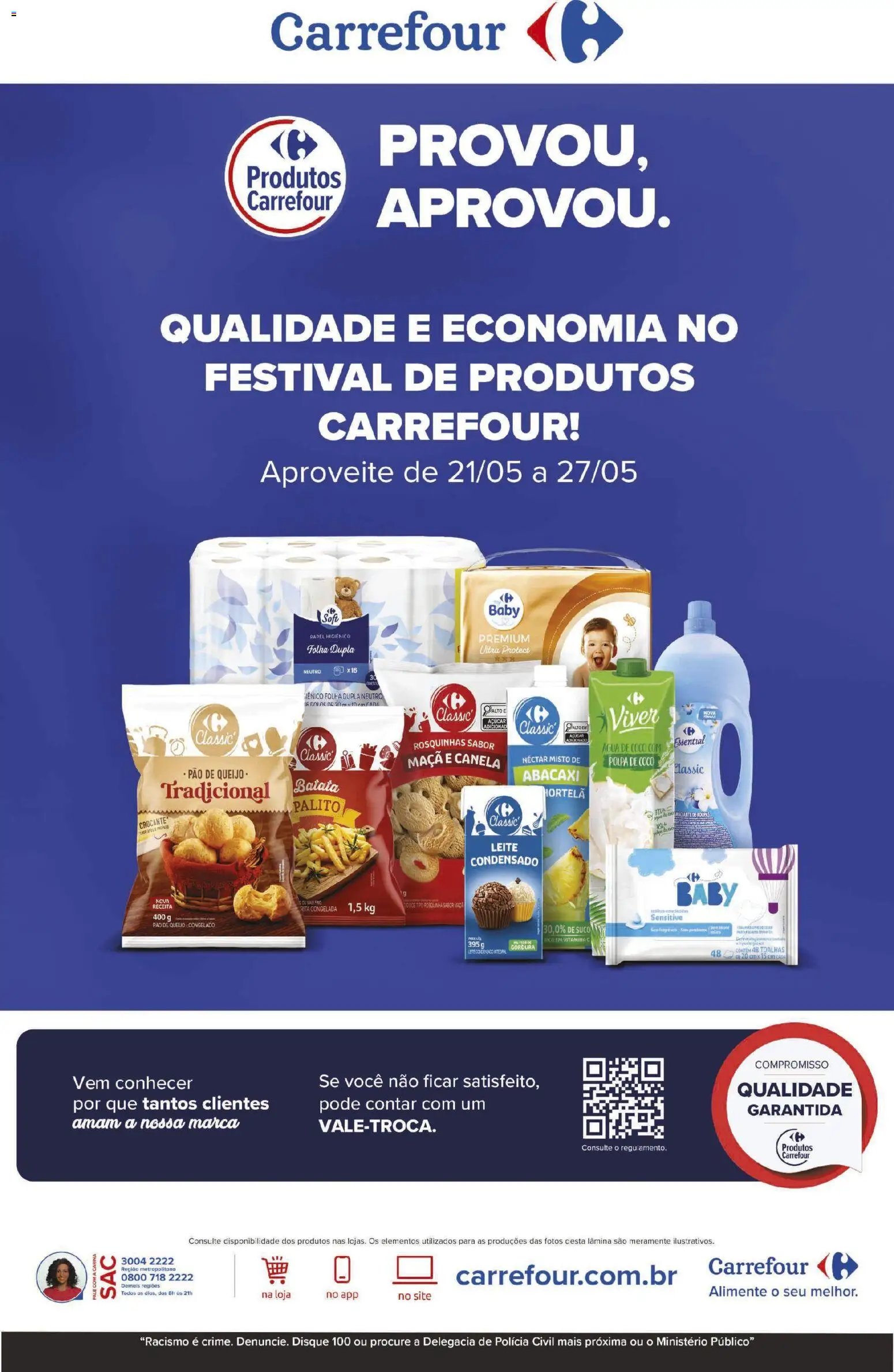 Carrefour folheto a partir de 21/05/2026 Carrefour ofertas Marca Própria (2026-05-21 - 2026-05-27)