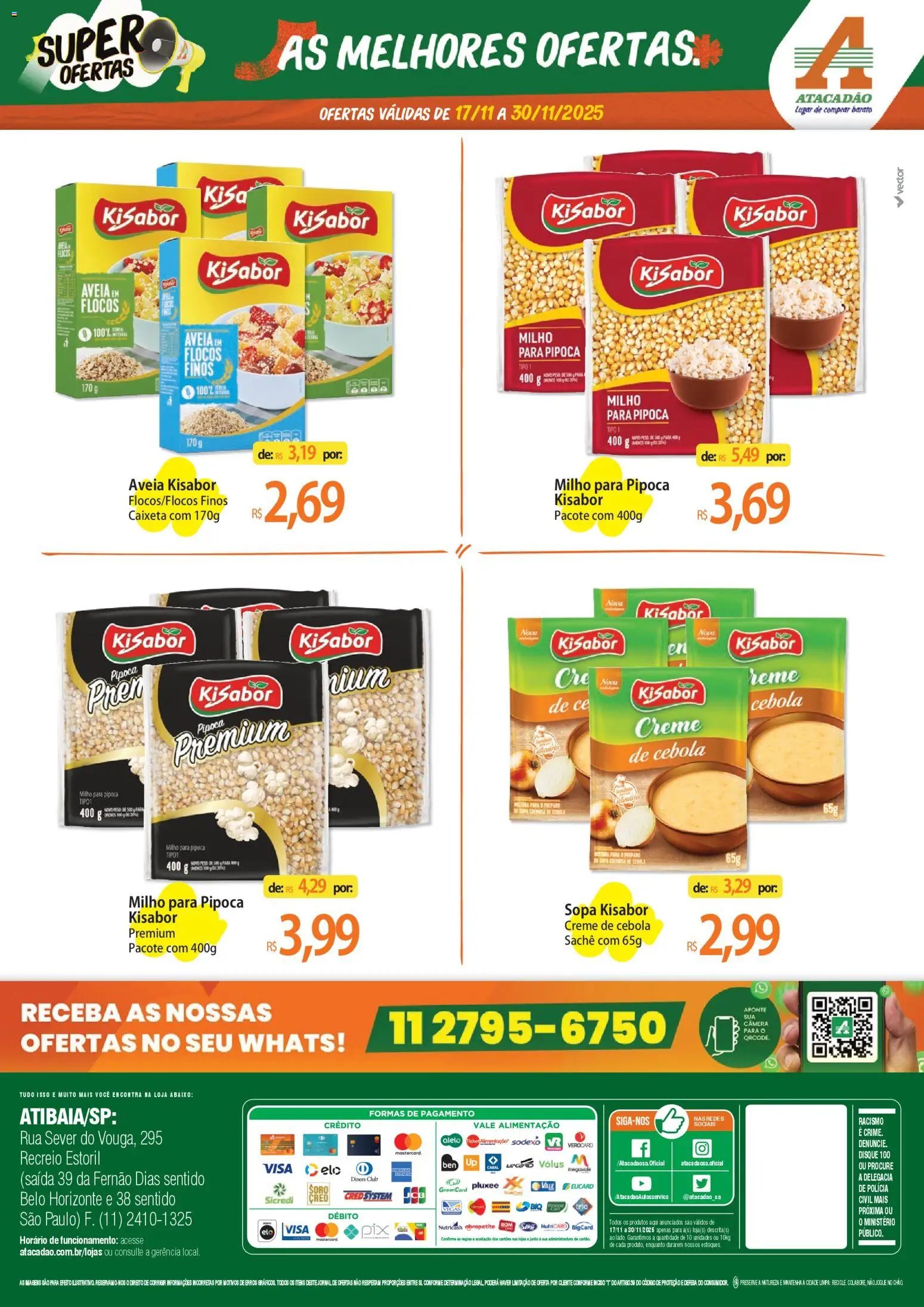 Atacadão folheto a partir de 17/11/2025 Ofertas - SP (2025-11-17 - 2025-11-30)