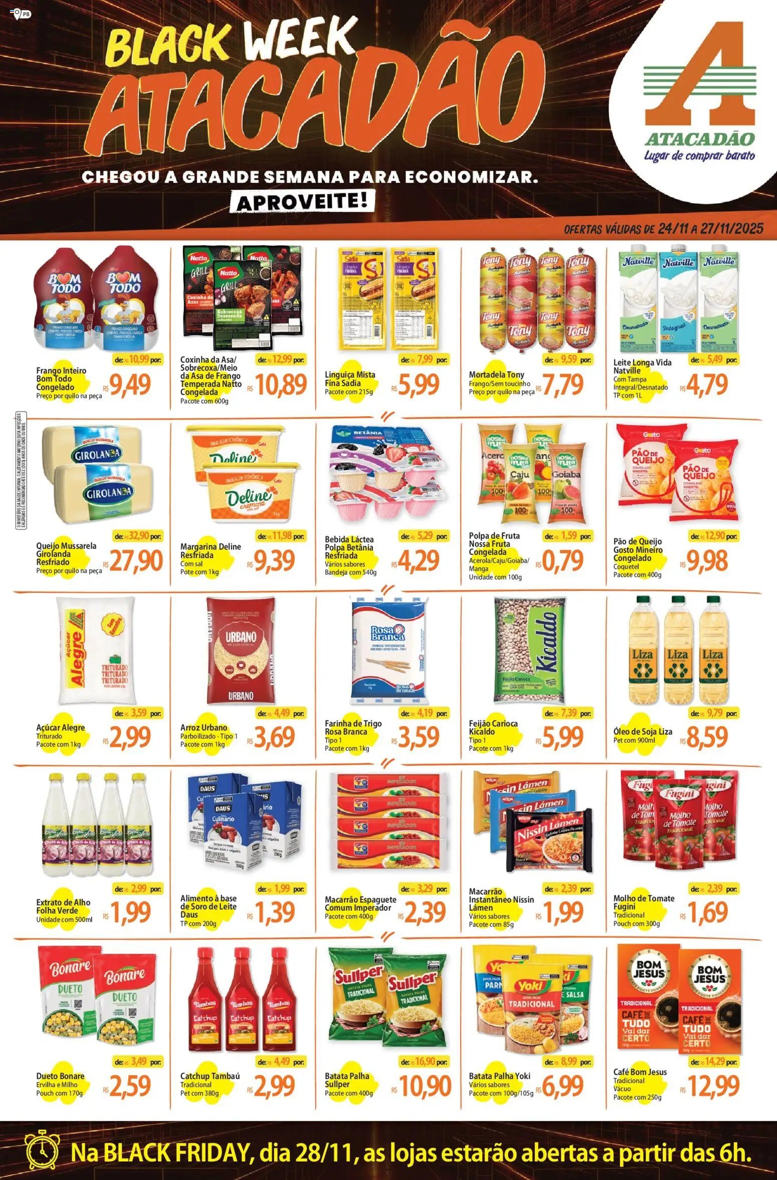 Atacadão folheto a partir de 24/11/2025 Ofertas - PB (2025-11-24 - 2025-11-27)