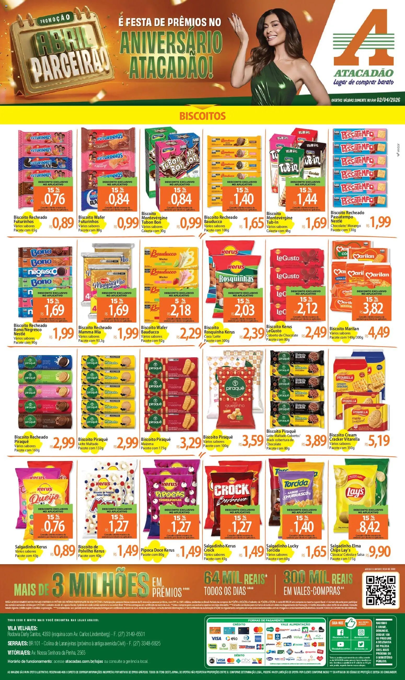 Atacadão folheto a partir de 02/04/2026 Atacadão ofertas - ES (2026-04-02 - 2026-04-02)