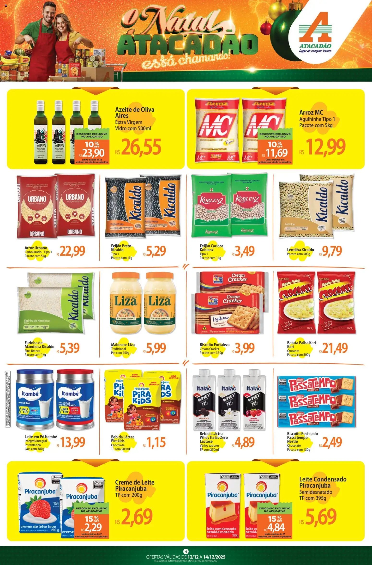 Atacadão folheto a partir de 12/12/2025 Ofertas - GO (2025-12-12 - 2025-12-14)