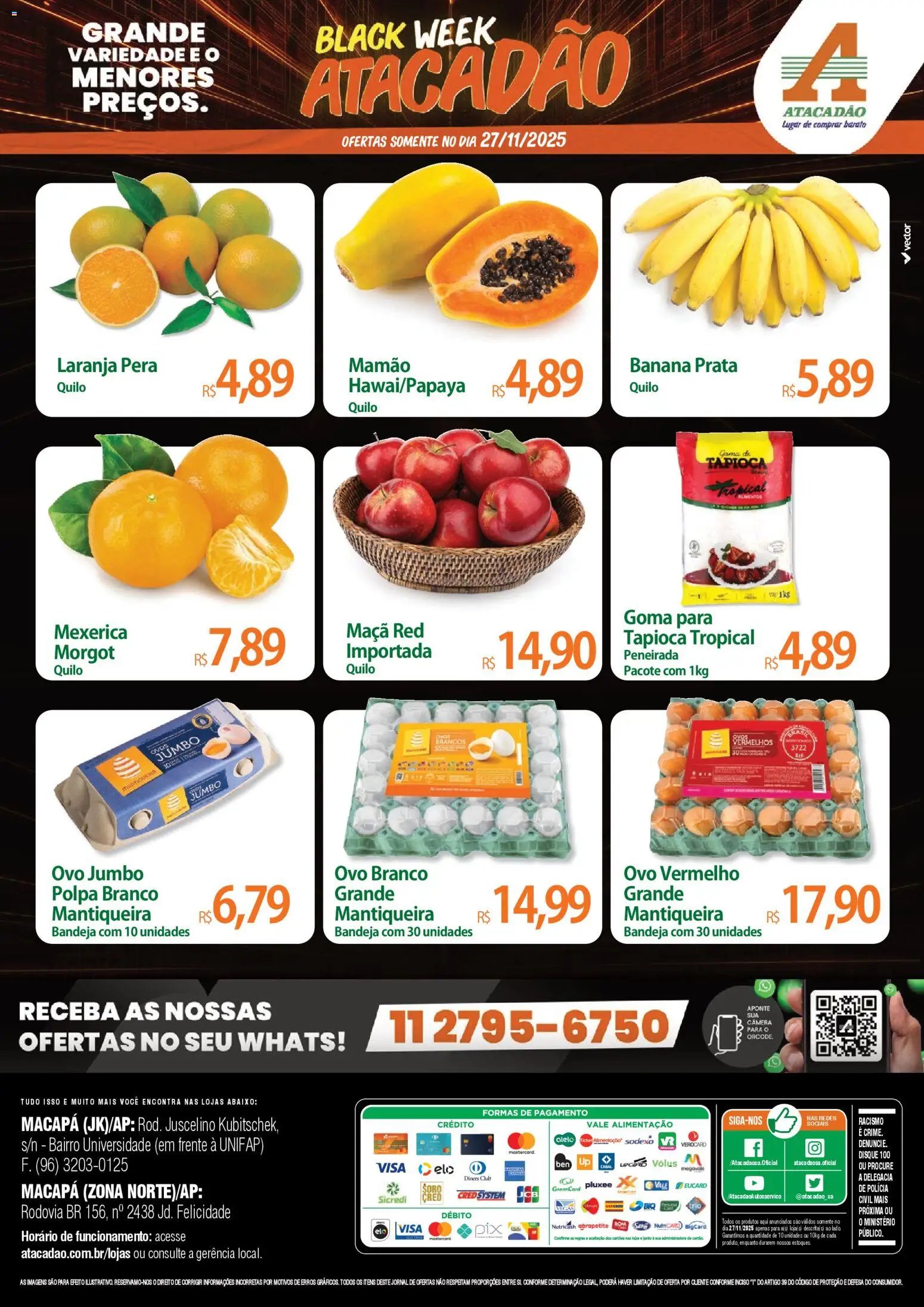 Atacadão folheto a partir de 27/11/2025 Ofertas - AP (2025-11-27 - 2025-11-27)