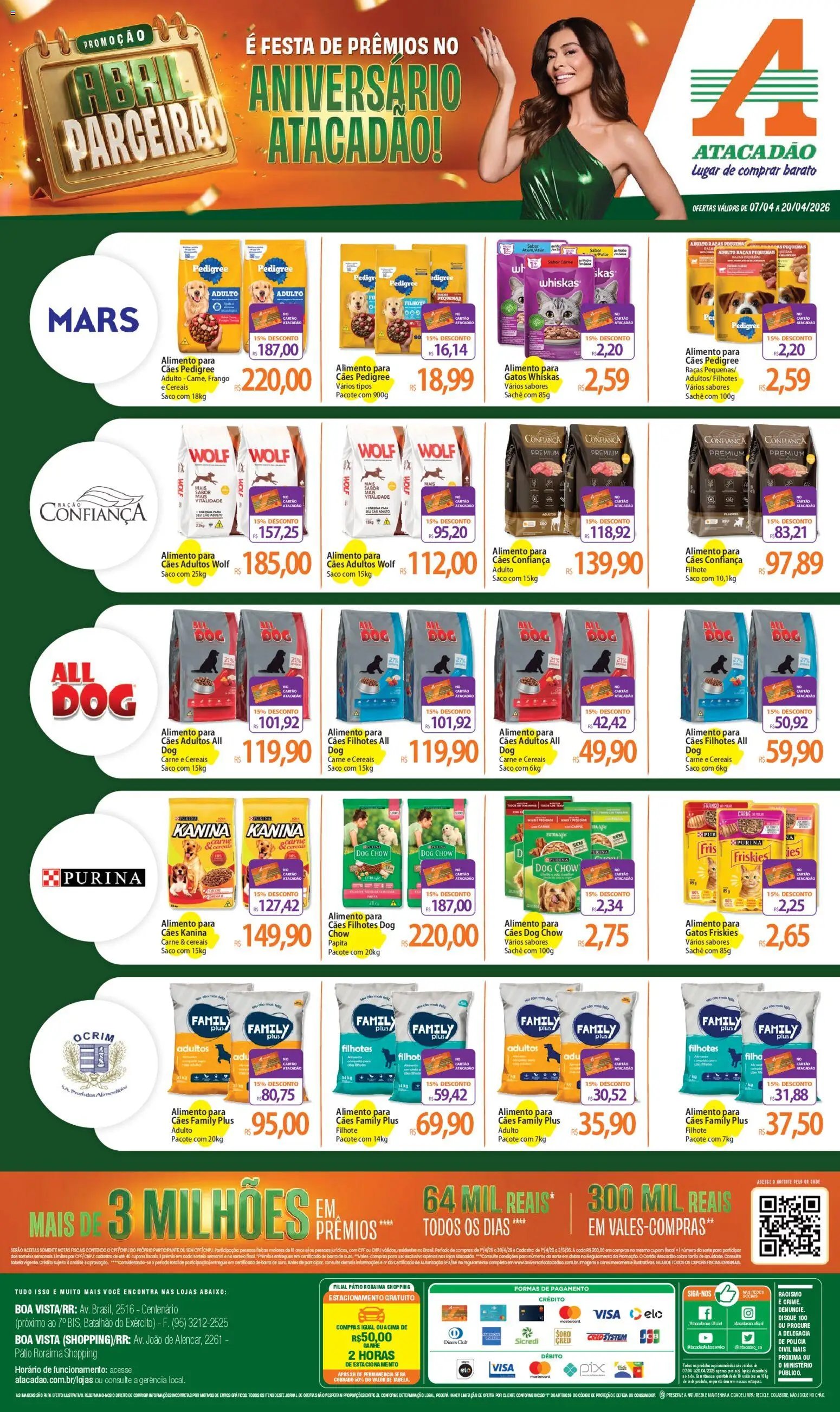 Atacadão folheto a partir de 07/04/2026 Atacadão ofertas - RR (2026-04-07 - 2026-04-20)