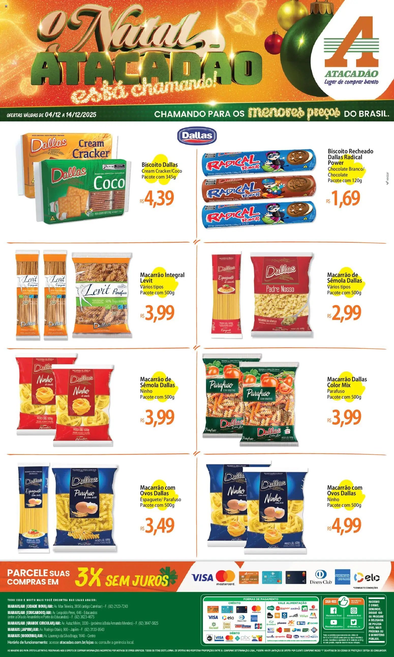Atacadão folheto a partir de 04/12/2025 Ofertas - AM (2025-12-04 - 2025-12-14)