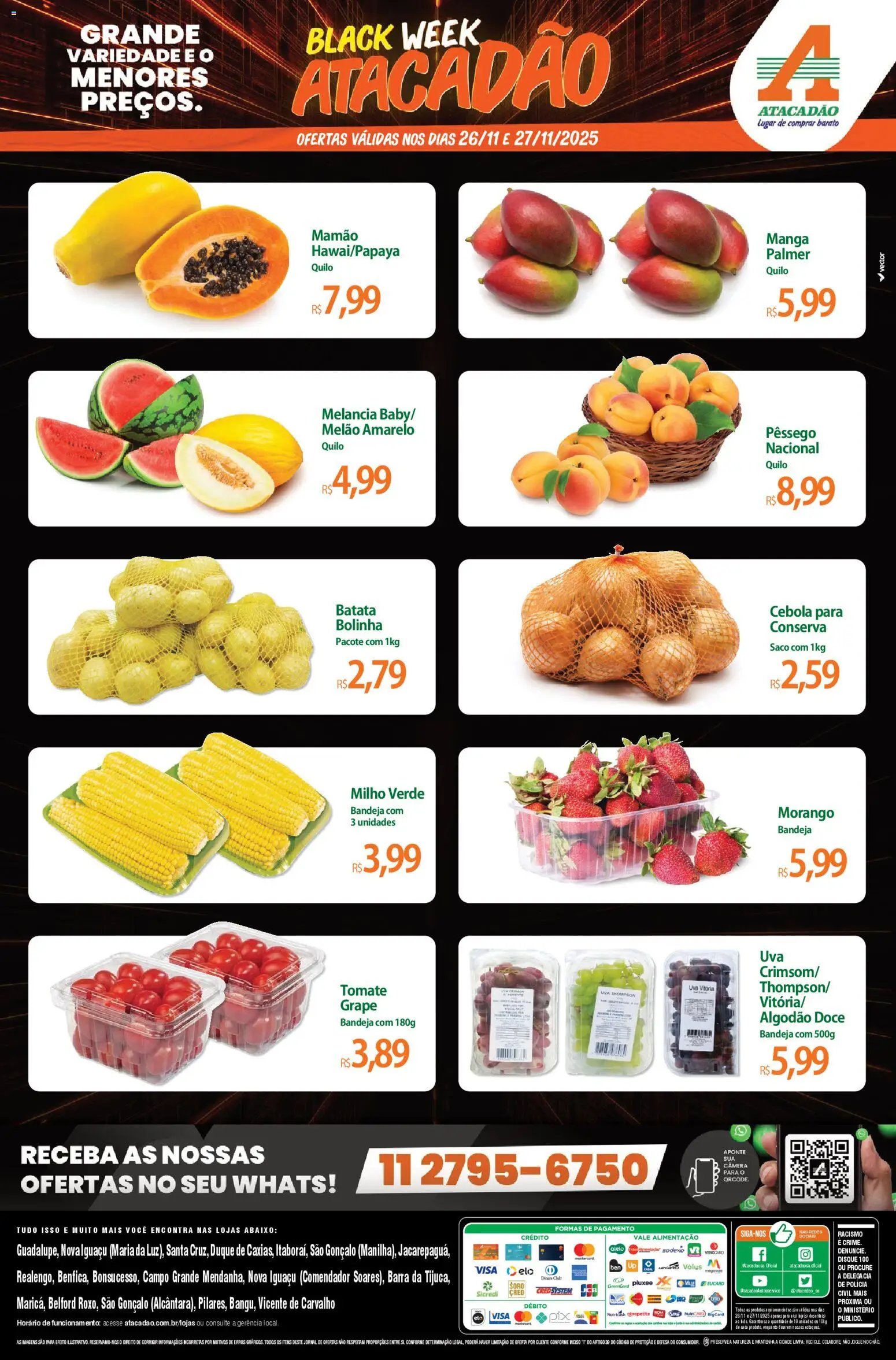 Atacadão folheto a partir de 26/11/2025 Ofertas - RJ (2025-11-26 - 2025-11-27)