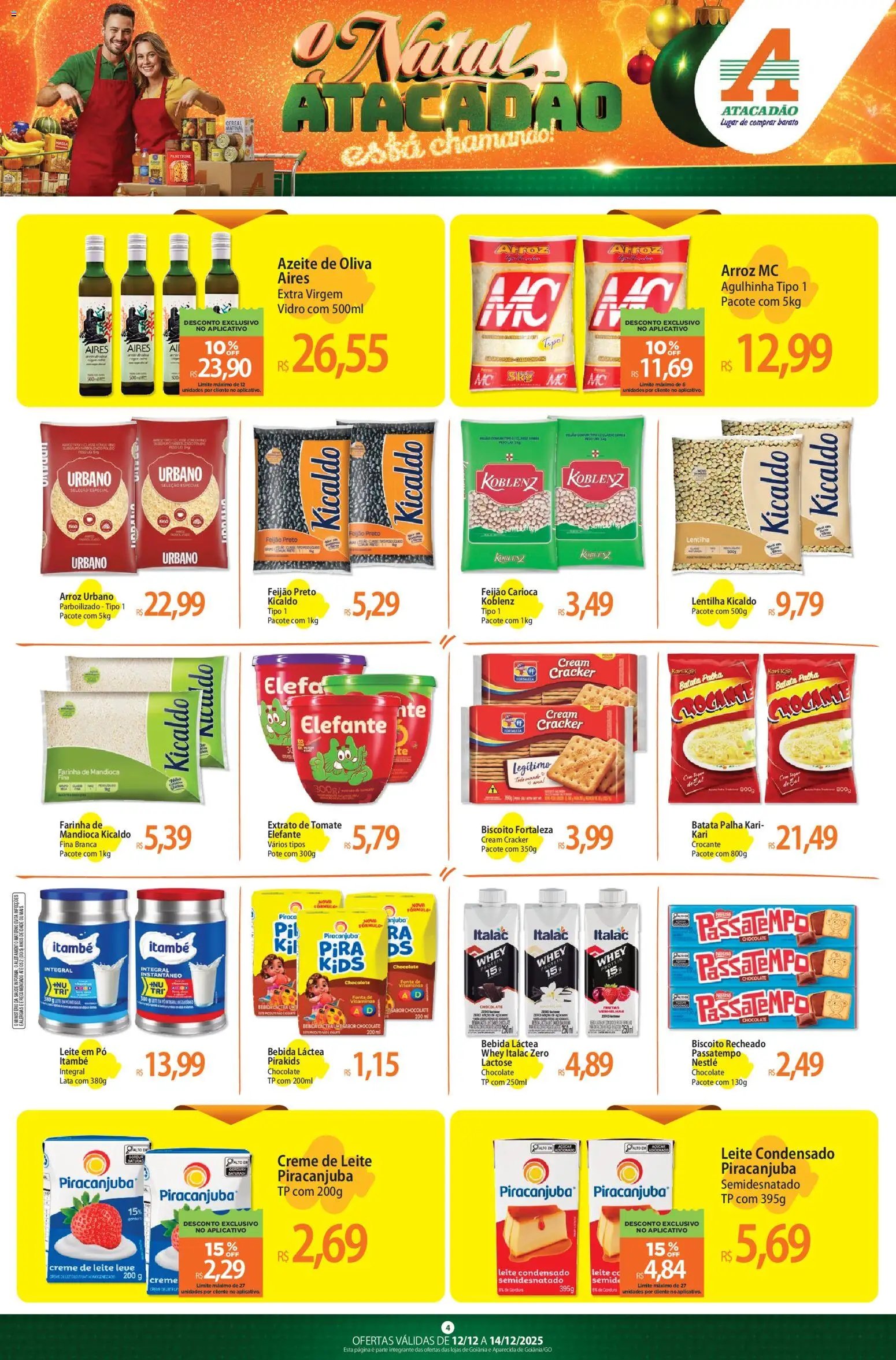 Atacadão folheto a partir de 12/12/2025 Ofertas - GO (2025-12-12 - 2025-12-14)