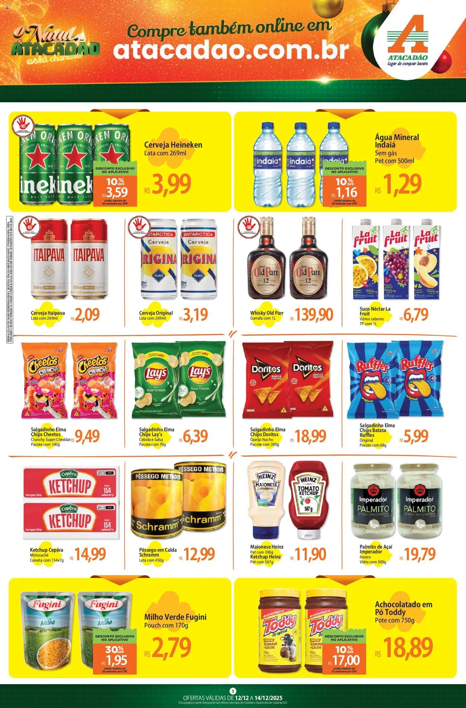 Atacadão folheto a partir de 12/12/2025 Ofertas - GO (2025-12-12 - 2025-12-14)