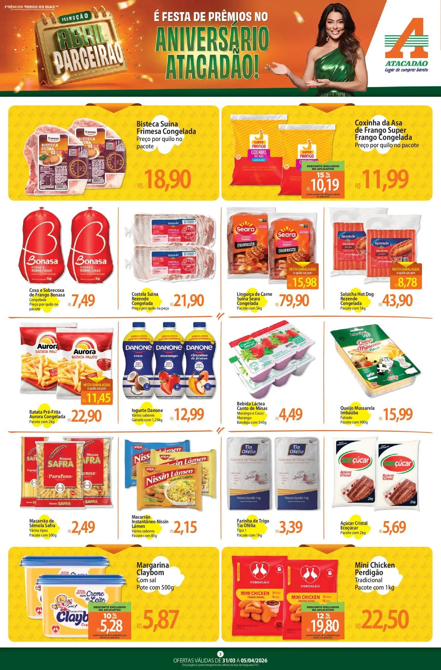 Atacadão folheto a partir de 31/03/2026 Atacadão ofertas - TO (2026-03-31 - 2026-04-05)
