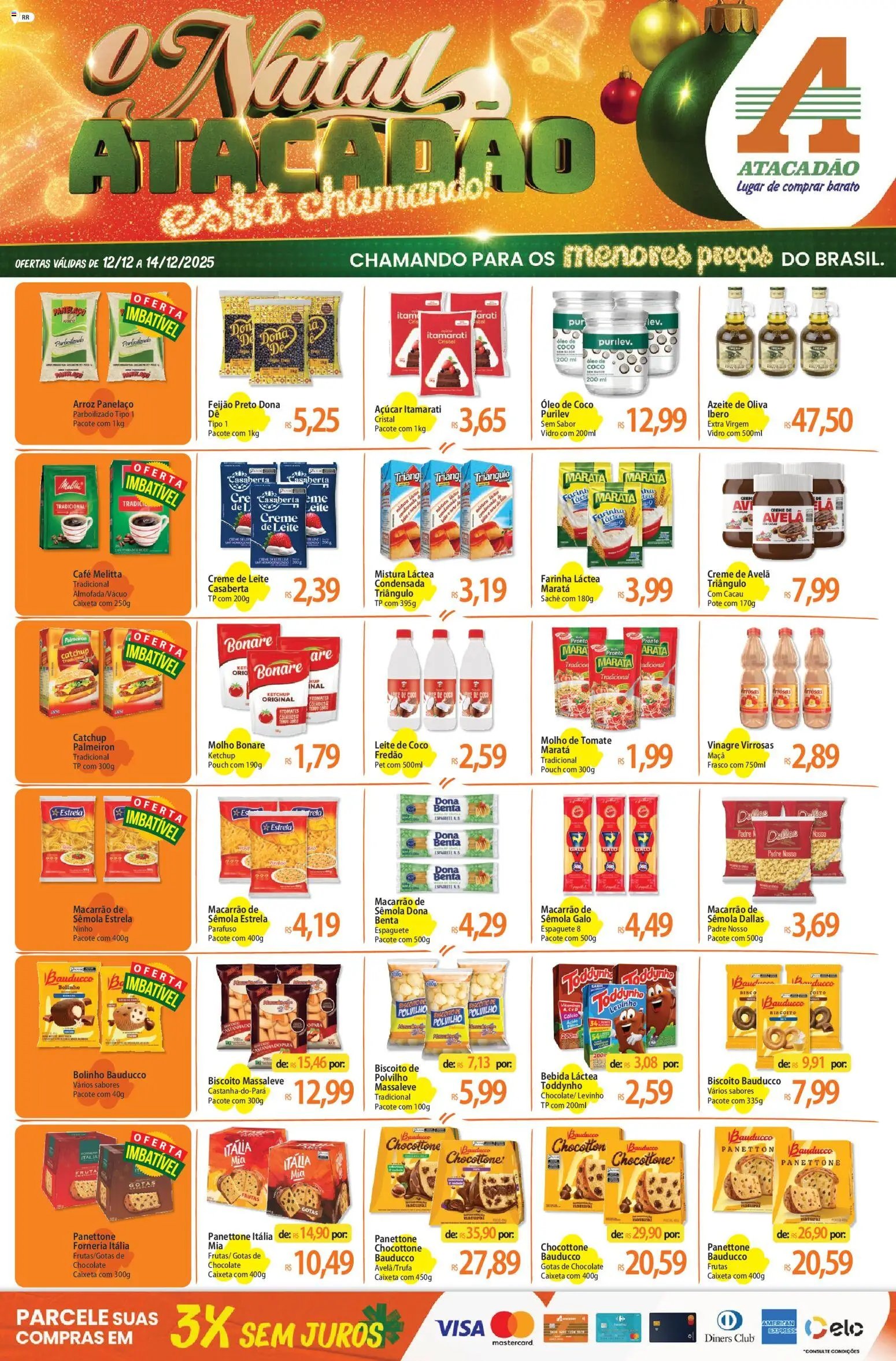 Atacadão folheto a partir de 12/12/2025 Ofertas - RR (2025-12-12 - 2025-12-14)
