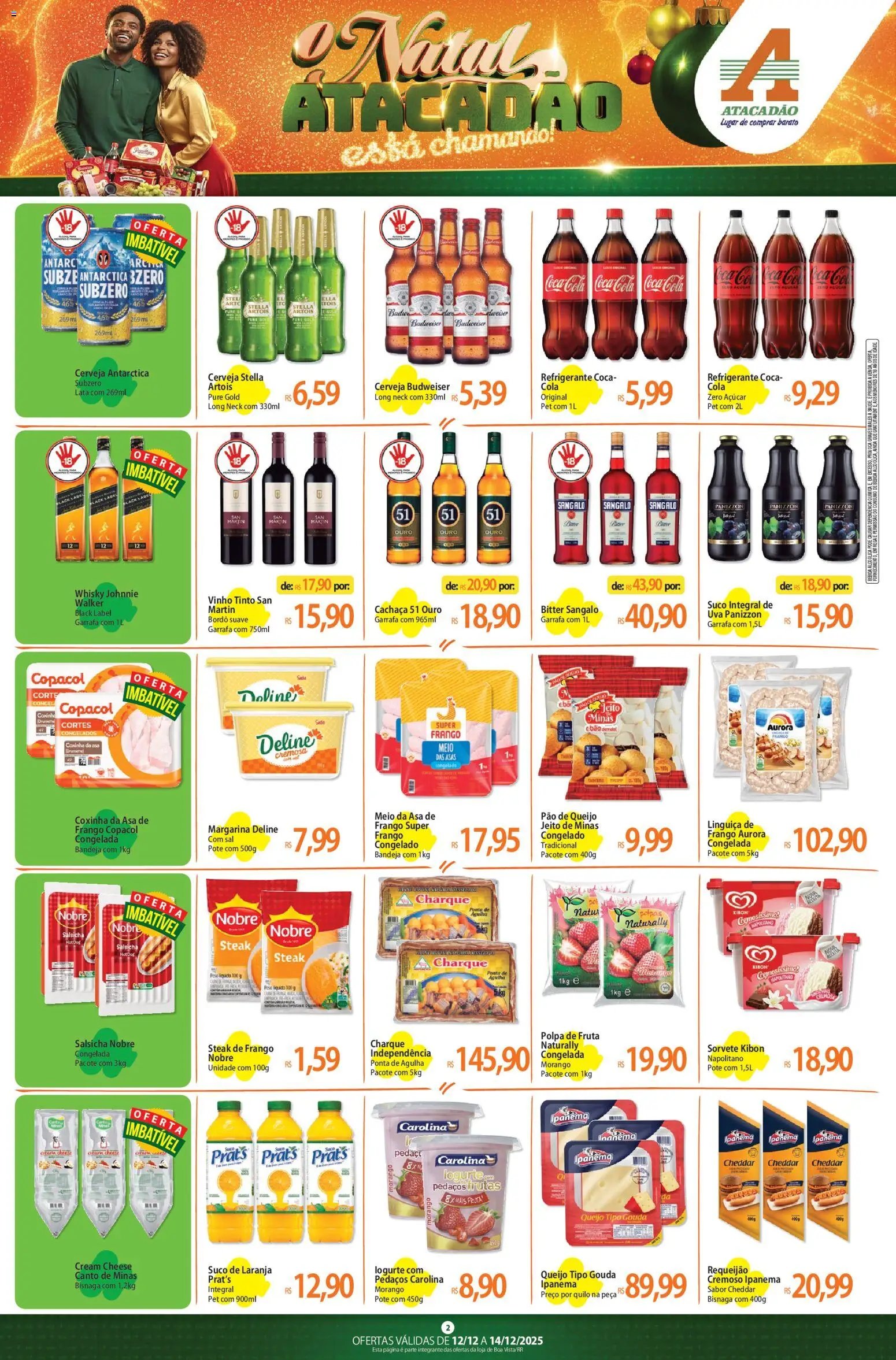 Atacadão folheto a partir de 12/12/2025 Ofertas - RR (2025-12-12 - 2025-12-14)