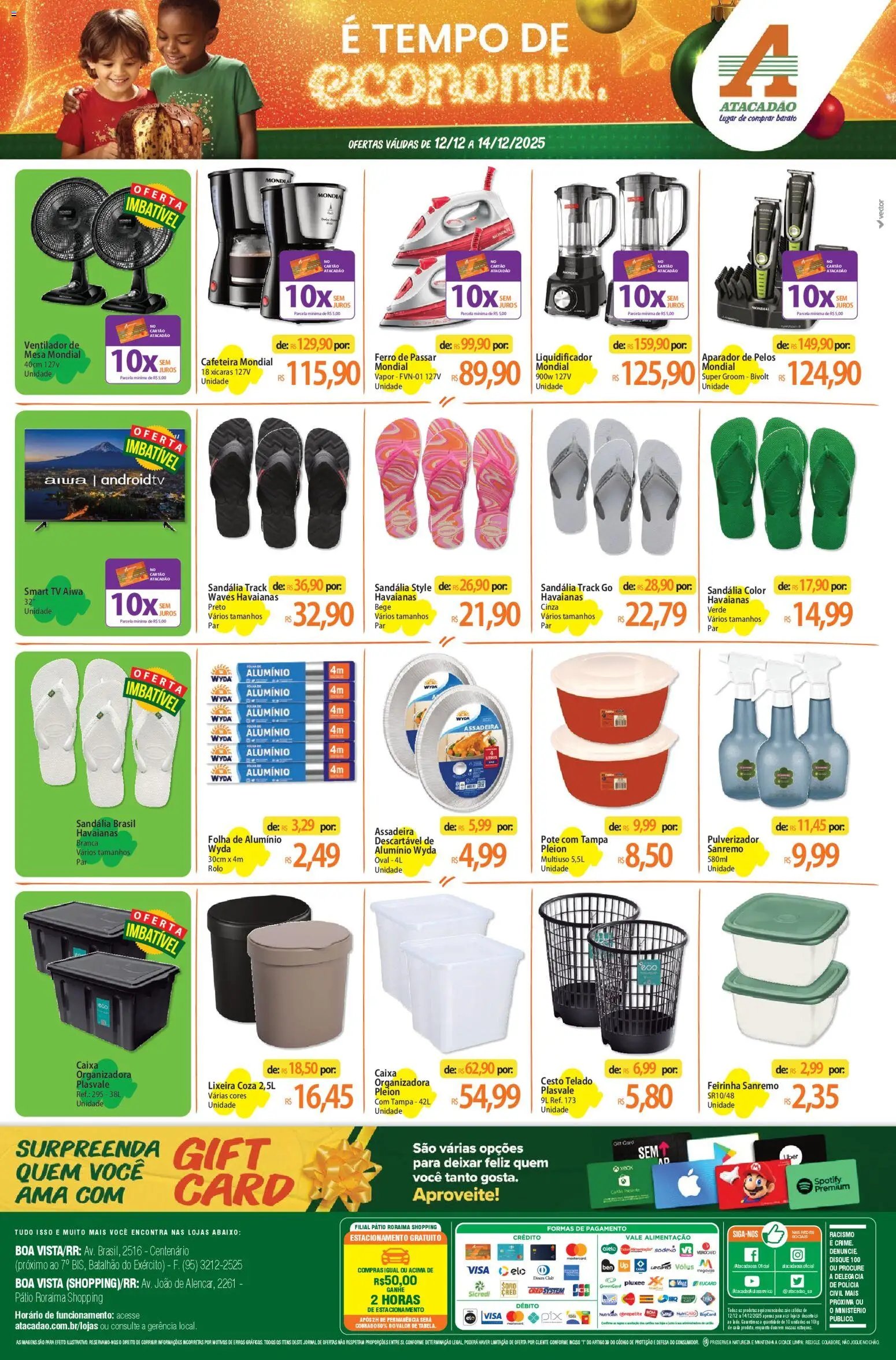 Atacadão folheto a partir de 12/12/2025 Ofertas - RR (2025-12-12 - 2025-12-14)