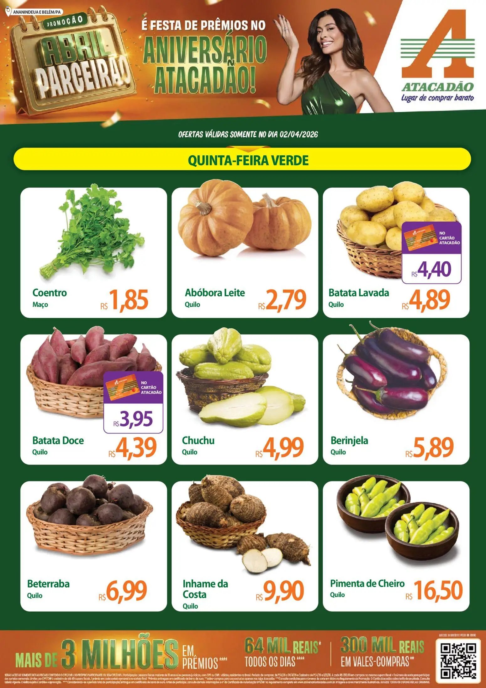 Atacadão folheto a partir de 02/04/2026 Atacadão ofertas - PA (2026-04-02 - 2026-04-02)
