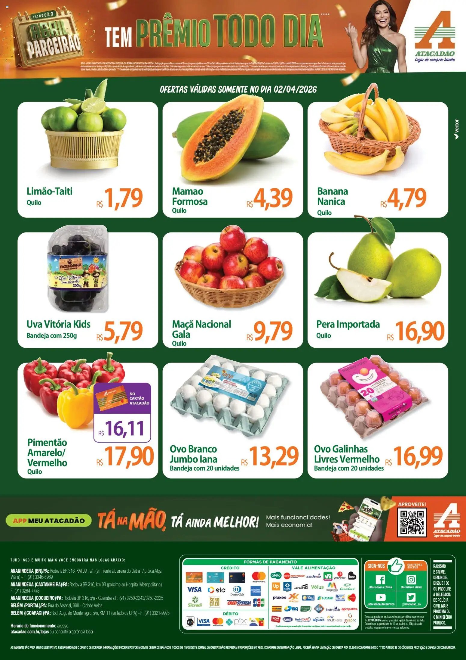 Atacadão folheto a partir de 02/04/2026 Atacadão ofertas - PA (2026-04-02 - 2026-04-02)
