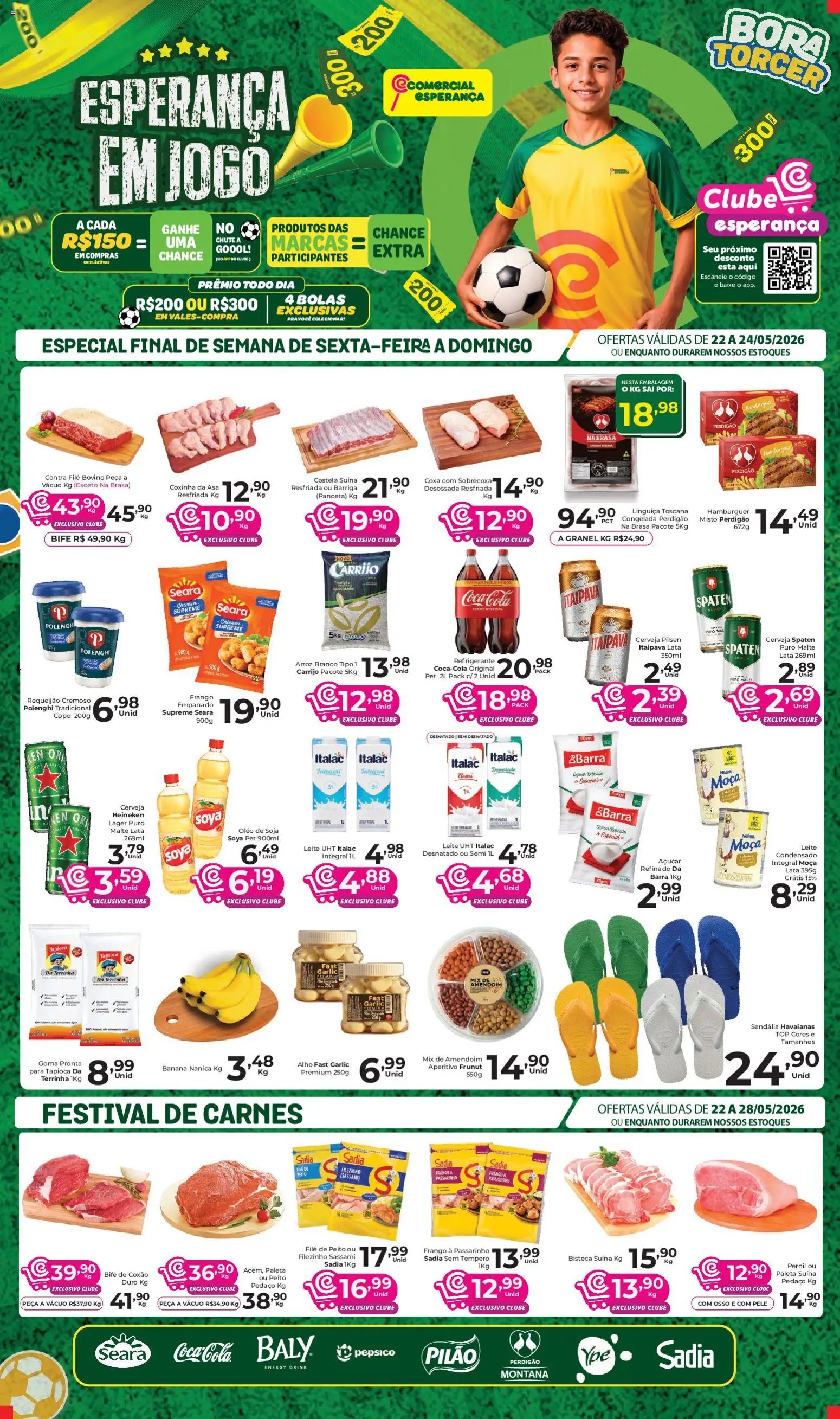 Comercial Esperança folheto a partir de 22/05/2026 Comercial Esperança - Ofertas da semana (2026-05-22 - 2026-05-28)