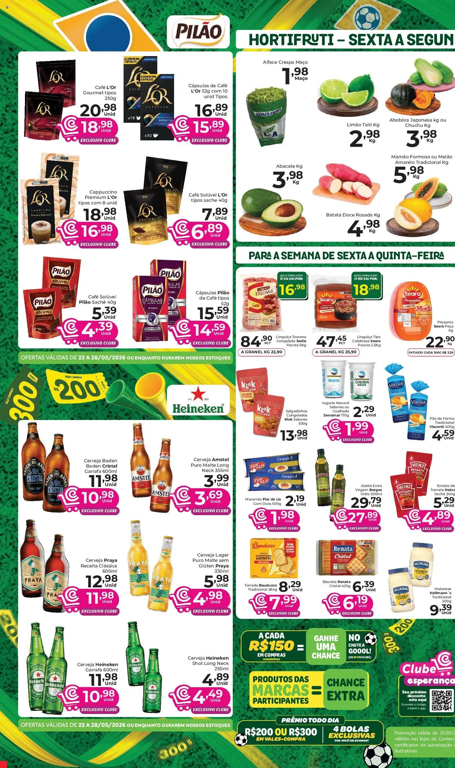 Comercial Esperança folheto a partir de 22/05/2026 Comercial Esperança - Ofertas da semana (2026-05-22 - 2026-05-28)