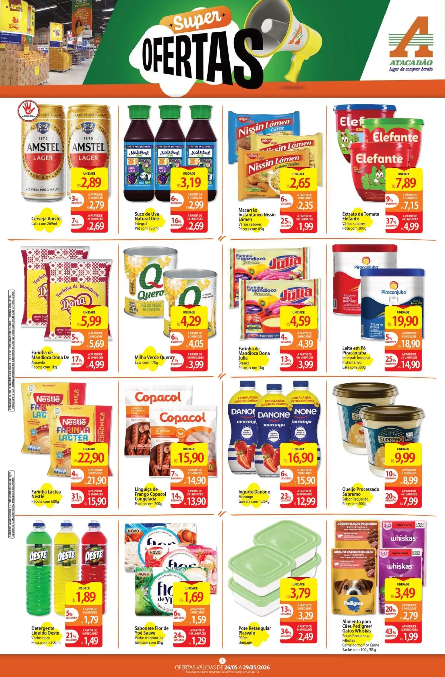Atacadão folheto a partir de 26/05/2026 Atacadão ofertas - TO (2026-05-26 - 2026-05-29)