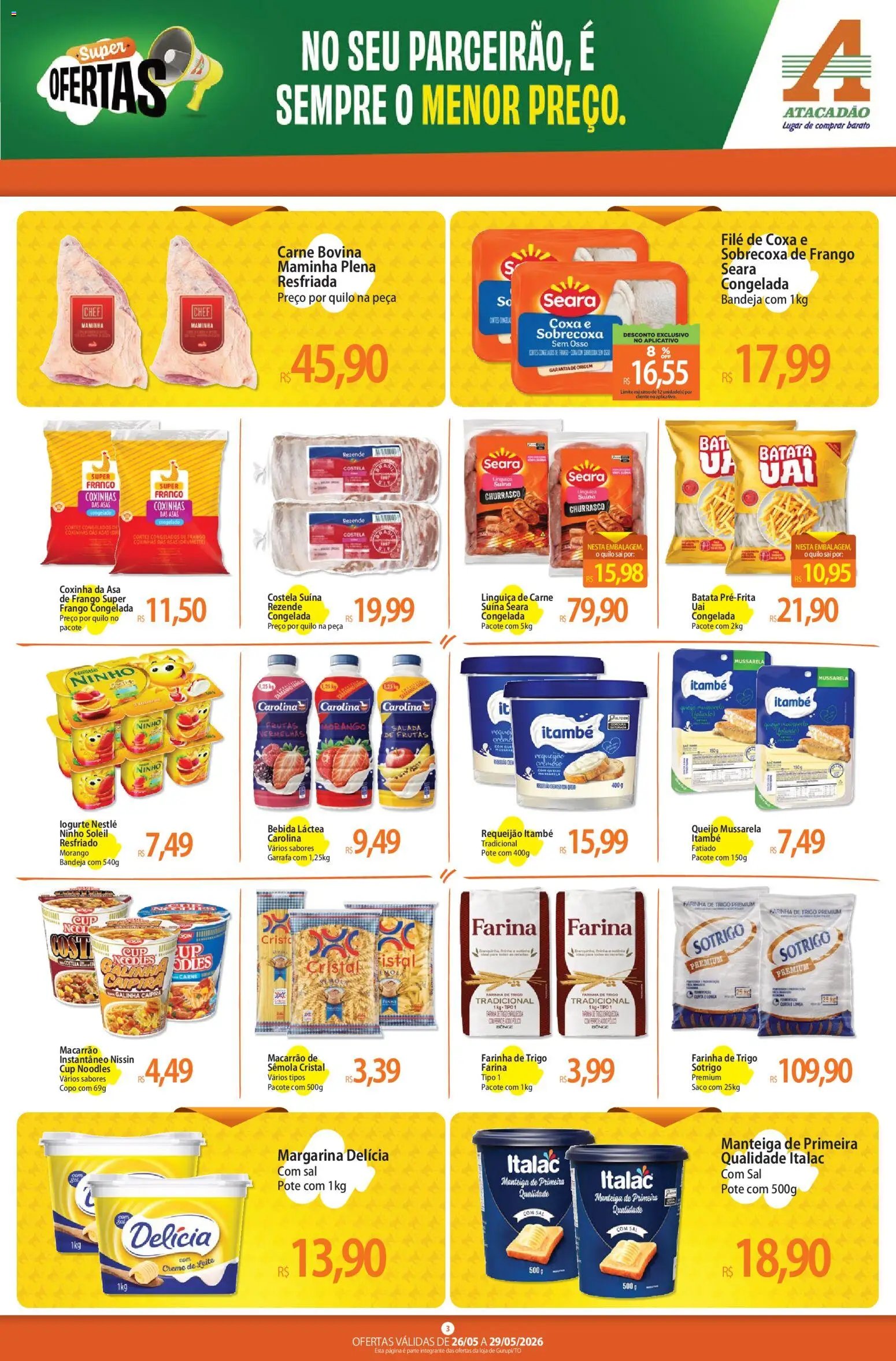Atacadão folheto a partir de 26/05/2026 Atacadão ofertas - TO (2026-05-26 - 2026-05-29)