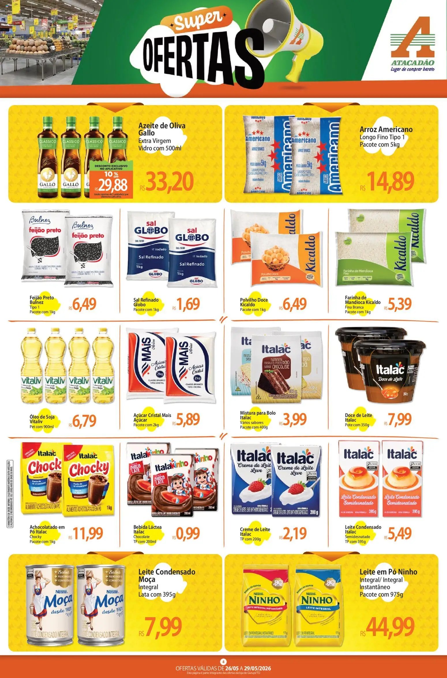 Atacadão folheto a partir de 26/05/2026 Atacadão ofertas - TO (2026-05-26 - 2026-05-29)