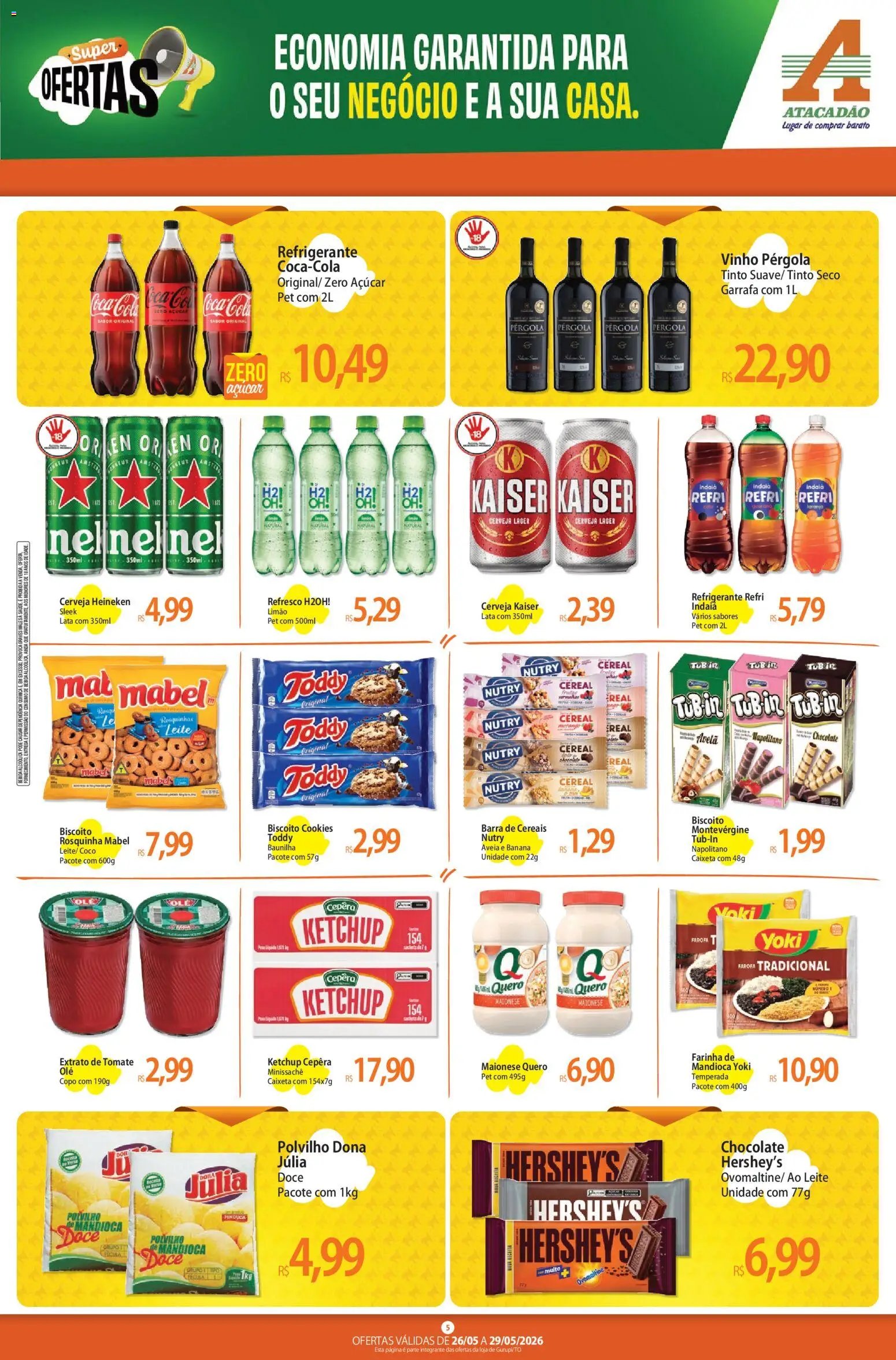 Atacadão folheto a partir de 26/05/2026 Atacadão ofertas - TO (2026-05-26 - 2026-05-29)