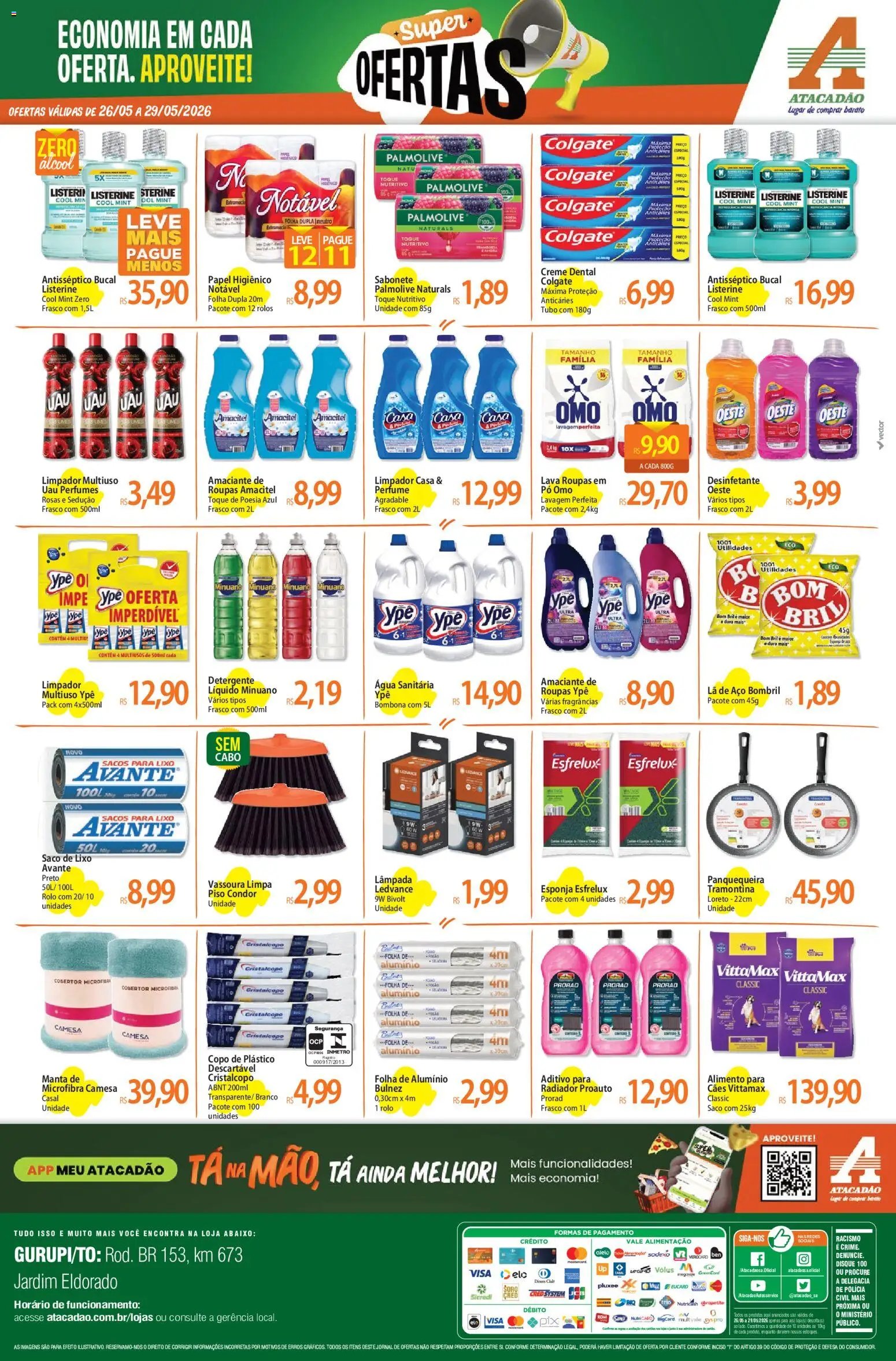 Atacadão folheto a partir de 26/05/2026 Atacadão ofertas - TO (2026-05-26 - 2026-05-29)