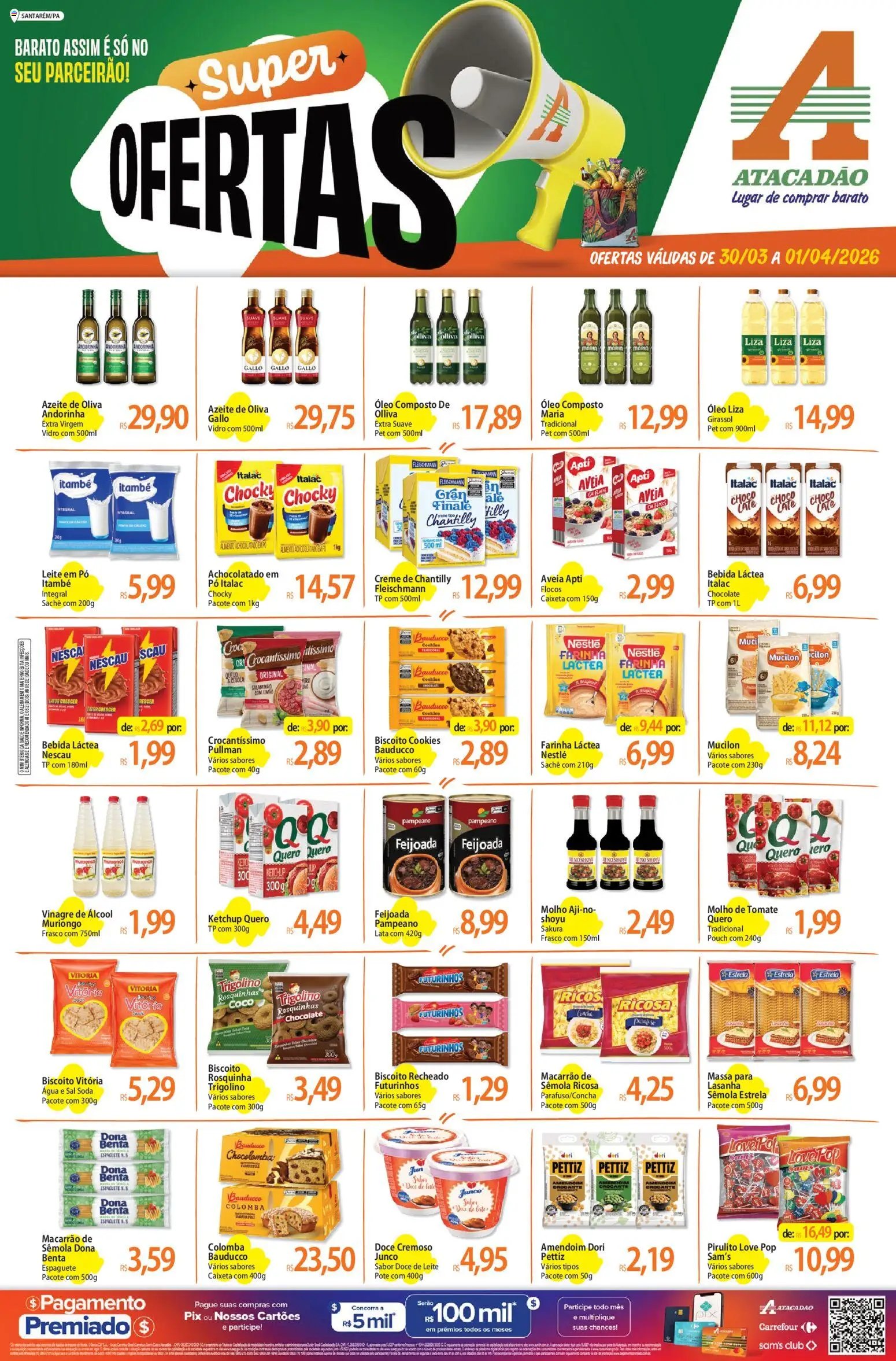 Atacadão folheto a partir de 30/03/2026 Atacadão ofertas - PA (2026-03-30 - 2026-04-01)