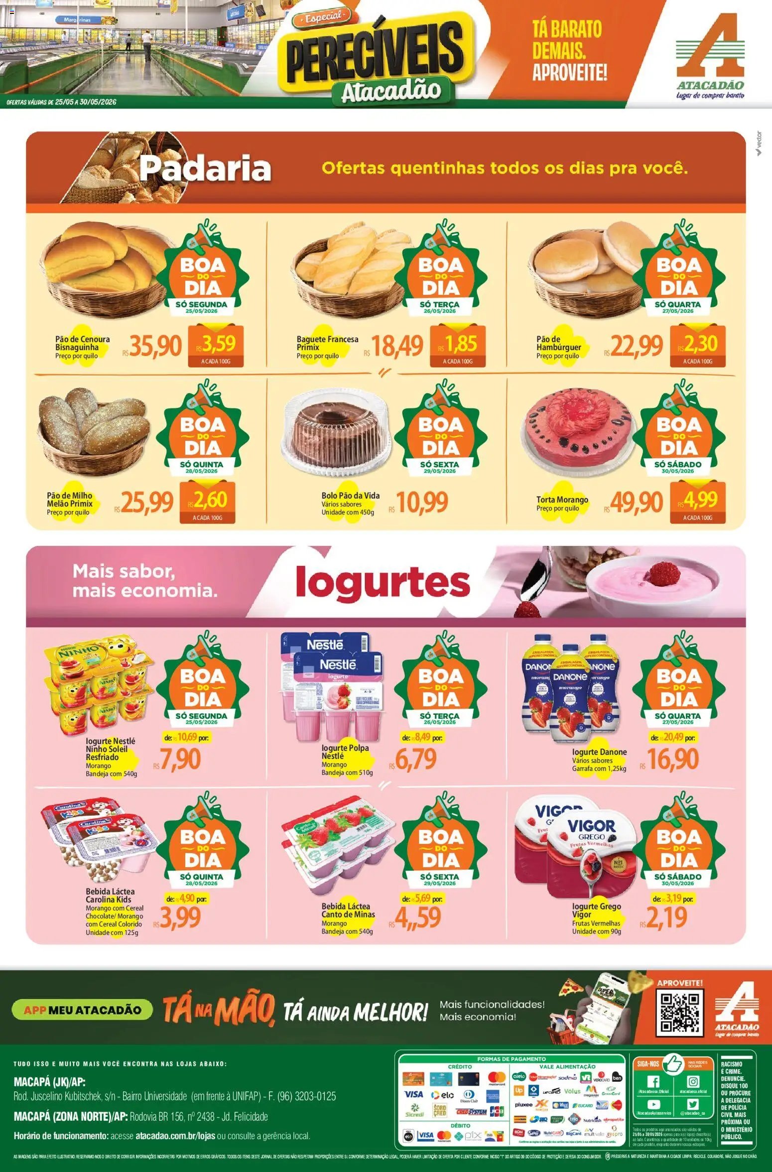 Atacadão folheto a partir de 25/05/2026 Atacadão ofertas - AP (2026-05-25 - 2026-05-30)