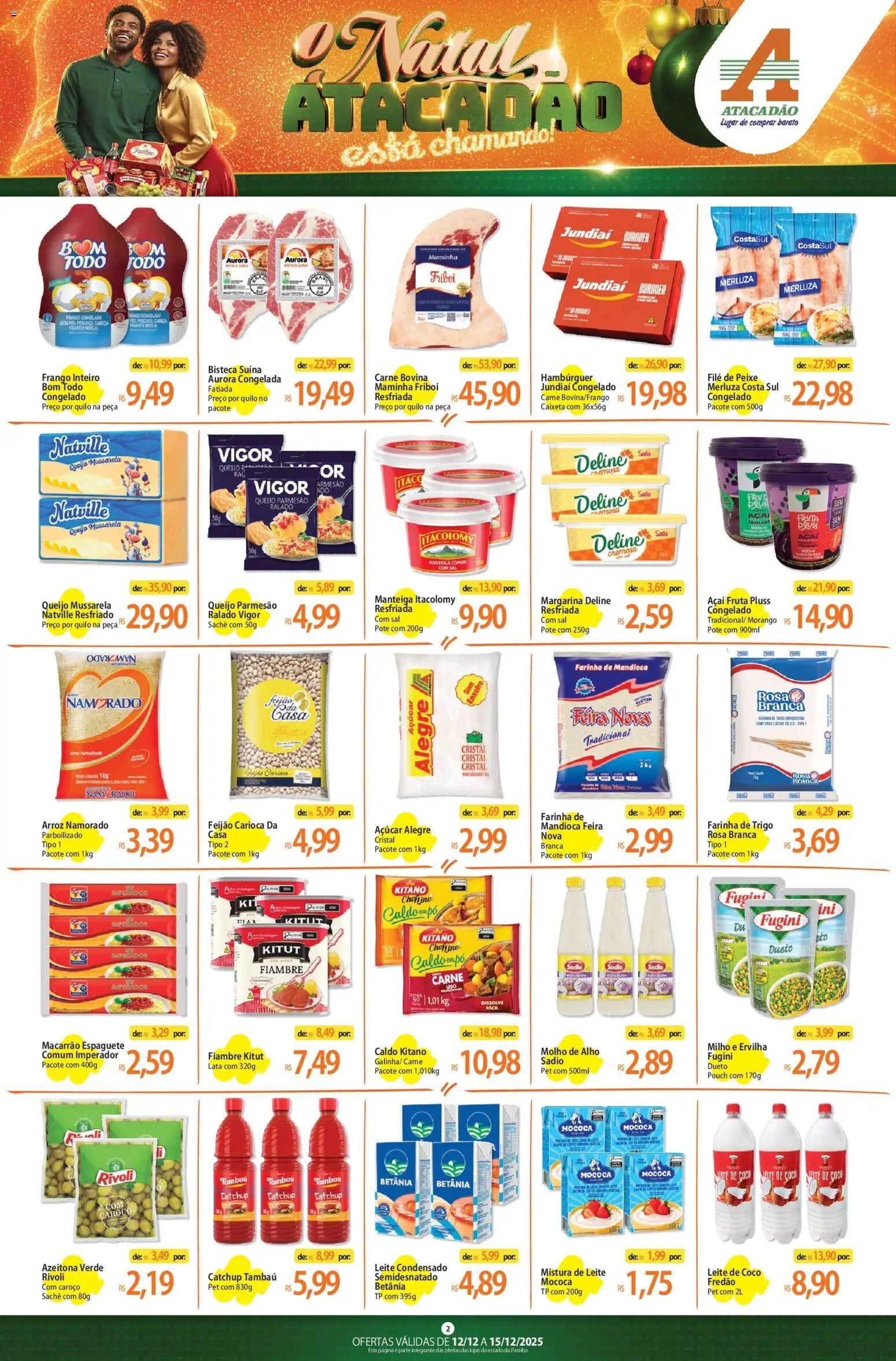 Atacadão folheto a partir de 12/12/2025 Ofertas - PB (2025-12-12 - 2025-12-15)