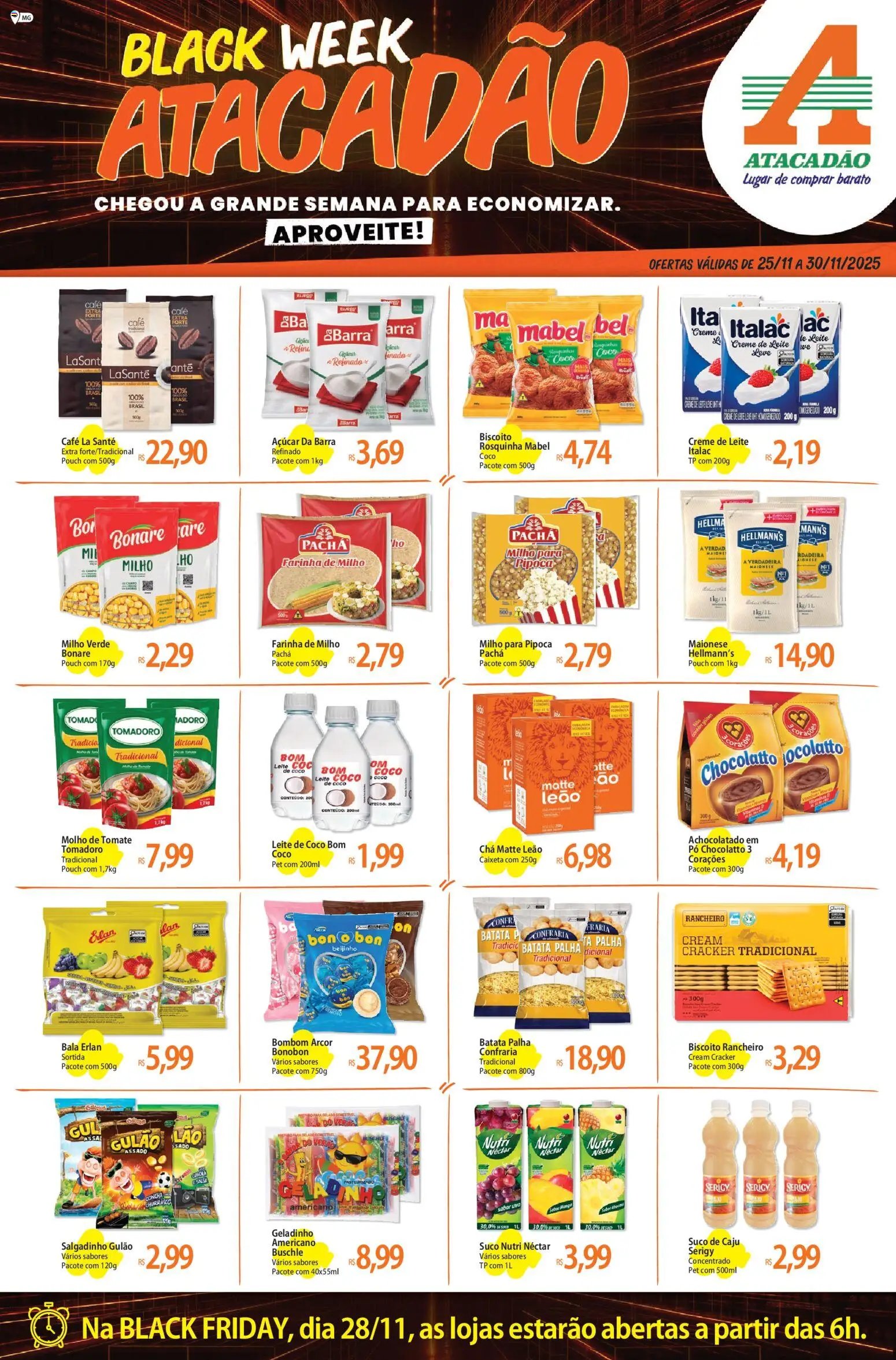 Atacadão folheto a partir de 25/11/2025 Ofertas - MG (2025-11-25 - 2025-11-30)