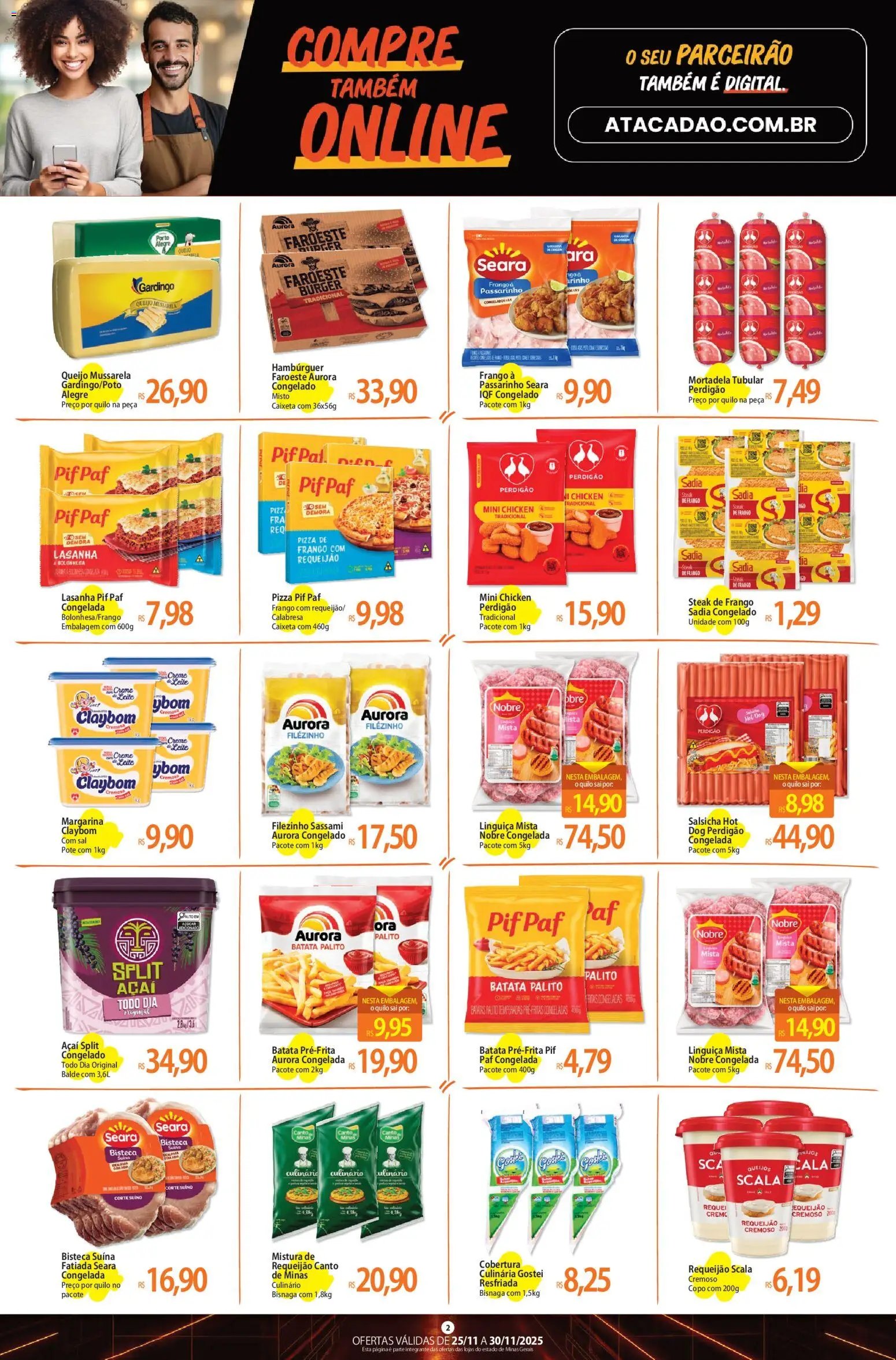Atacadão folheto a partir de 25/11/2025 Ofertas - MG (2025-11-25 - 2025-11-30)