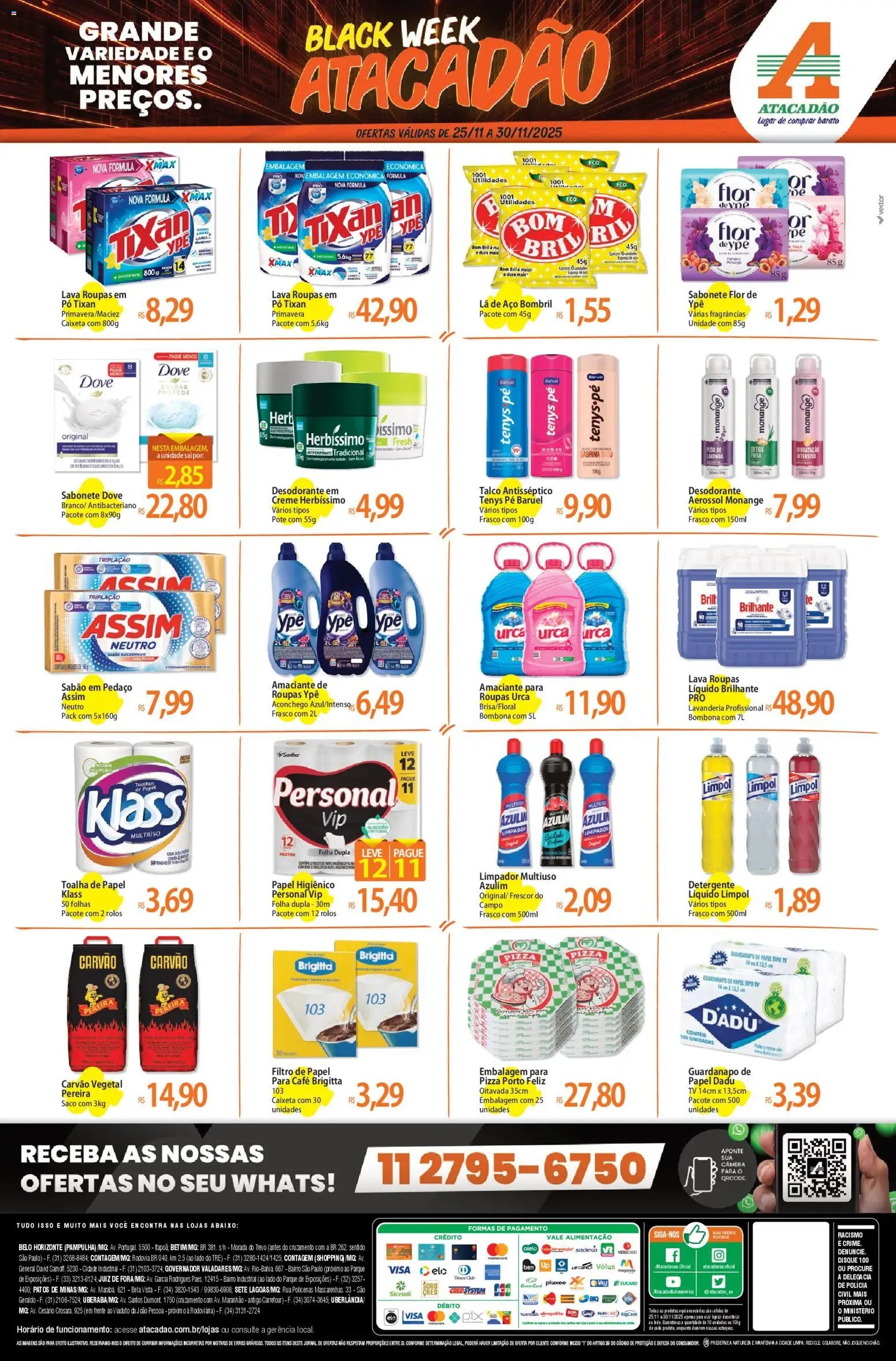 Atacadão folheto a partir de 25/11/2025 Ofertas - MG (2025-11-25 - 2025-11-30)