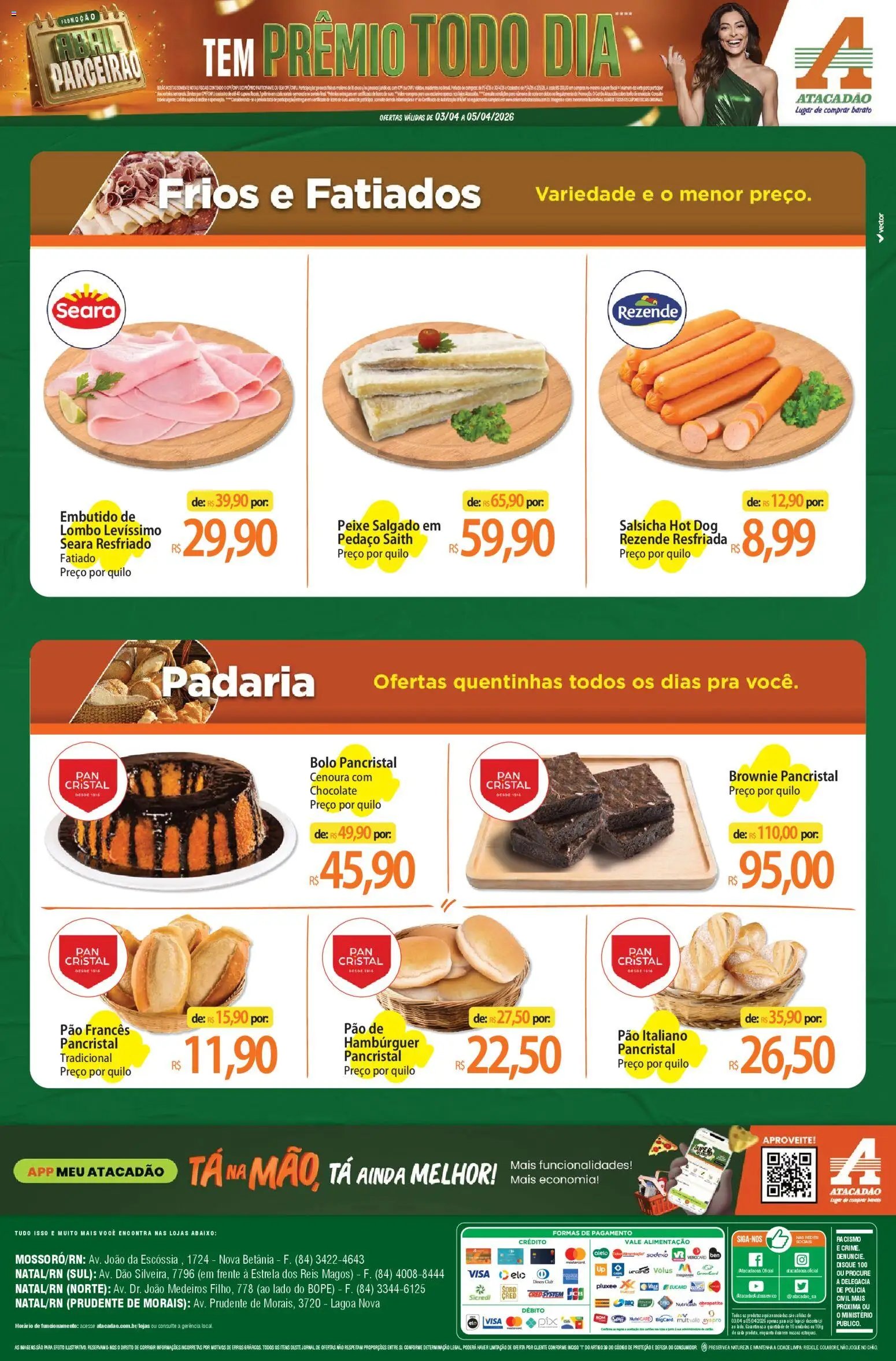 Atacadão folheto a partir de 03/04/2026 Atacadão ofertas - RN (2026-04-03 - 2026-04-05)